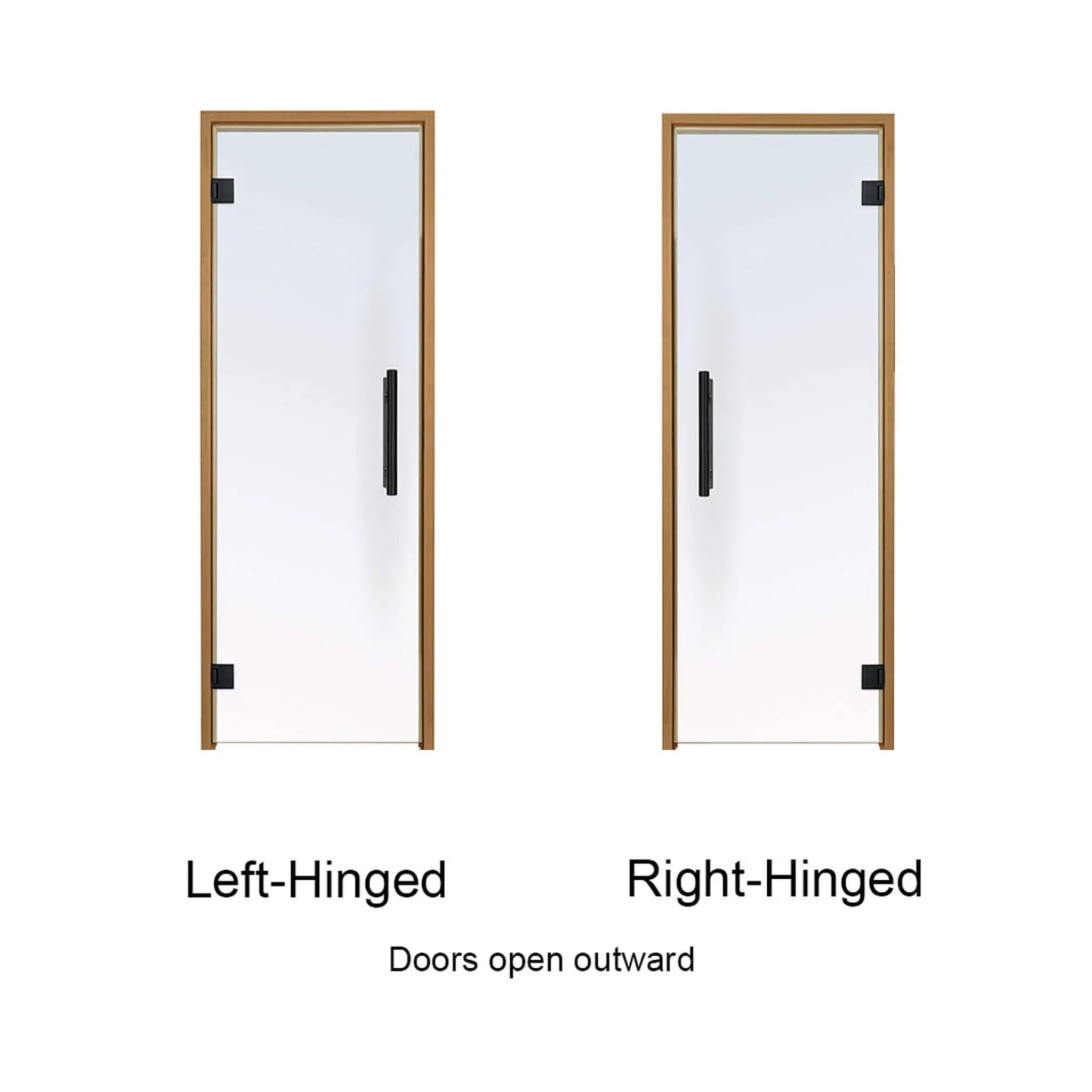 Prosaunas 36X81 Thermo-Aspen Prehung Tinted Glass Sauna Door (SAK73180) - Image 5