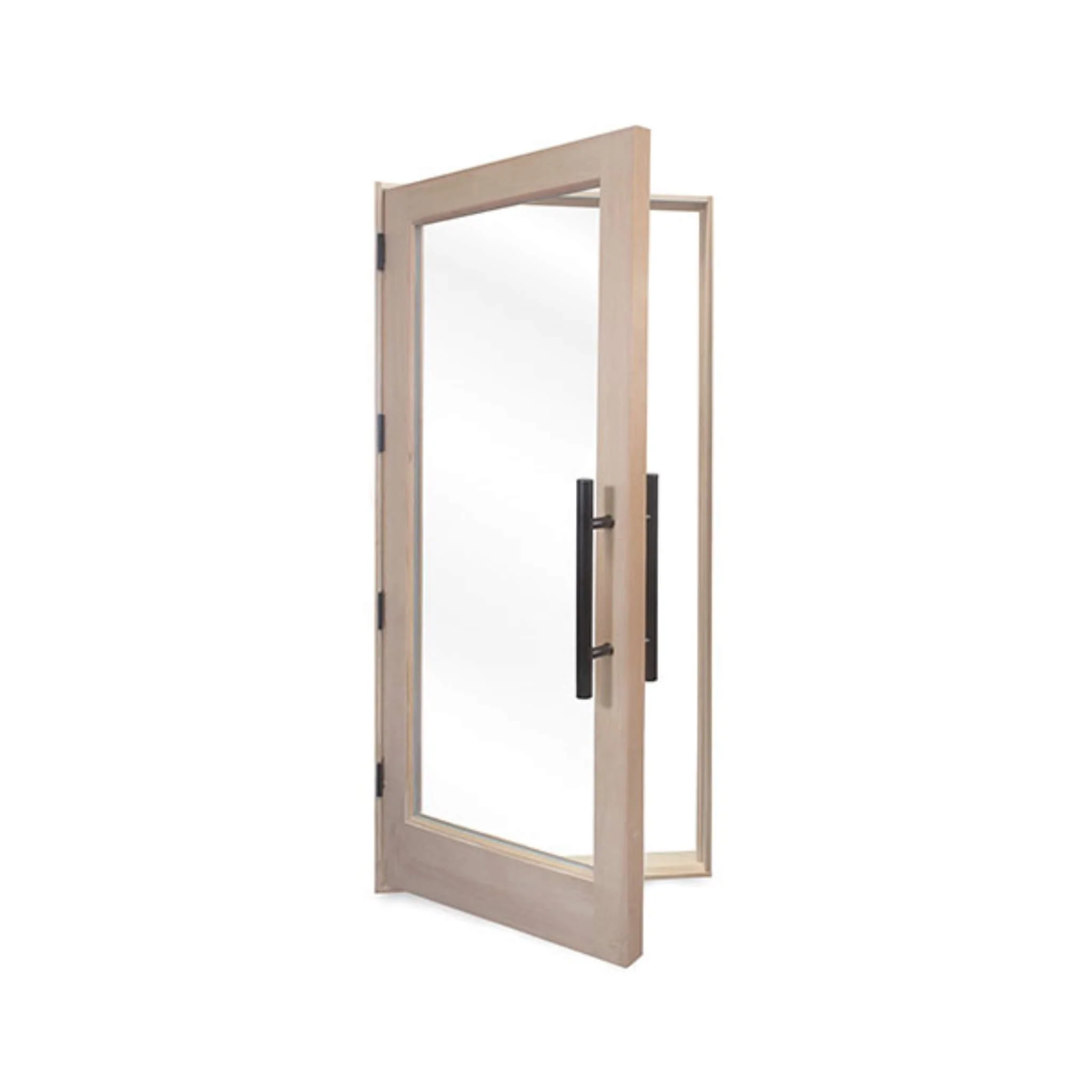 Prosaunas 37.5X81.5 Douglas Fir Hemlock Jamb Sauna Door With Dual-Pane Insulated Glass (SAK38145) - Image 6