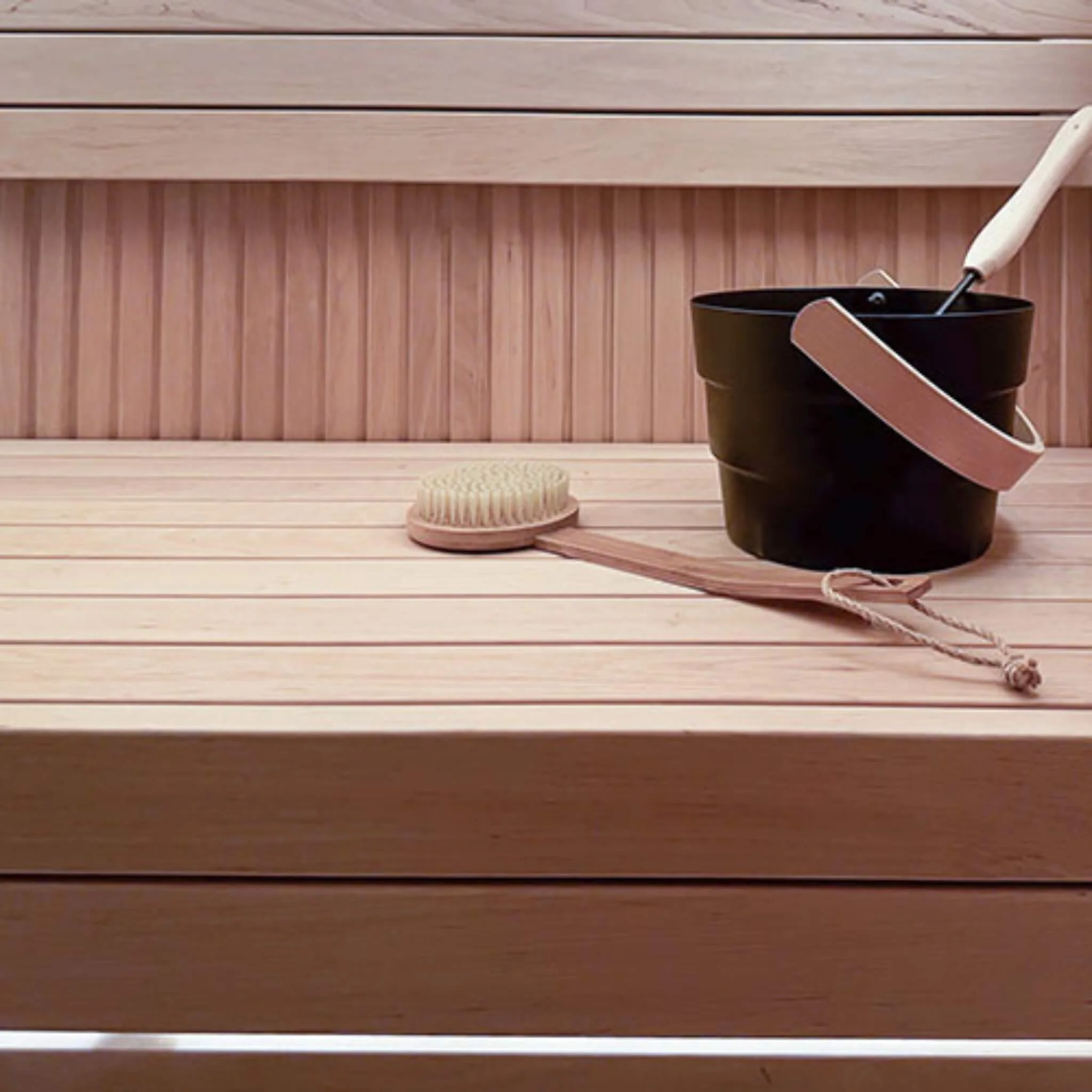 Prosaunas Alder 2X3 S4SEE SHP 4-Sides Eased Edges Sauna Bench Wood [Untreated] (SAK54104) - Image 3