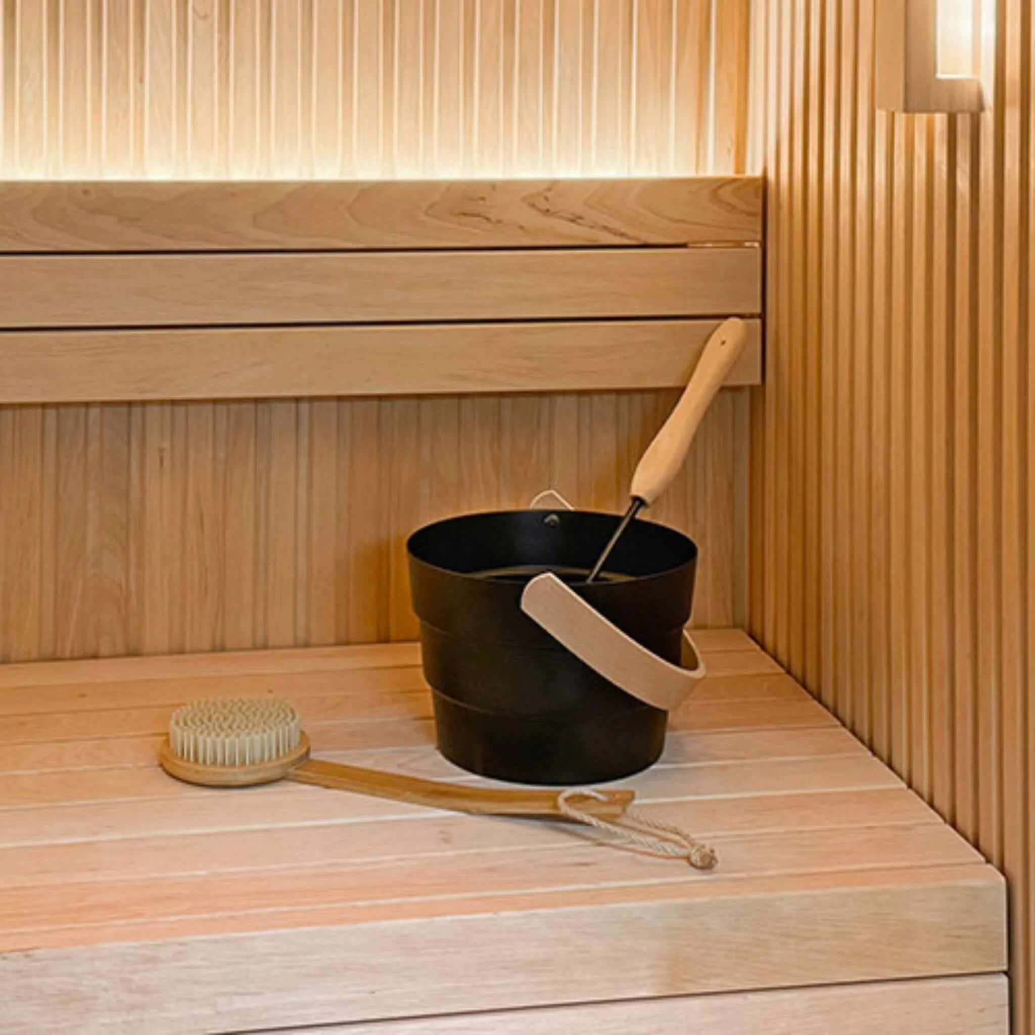 Prosaunas Alder 2X4 S4SEE SHP 4-Sides Eased Edges Sauna Bench Wood [Untreated] (SAK72415) - Image 9