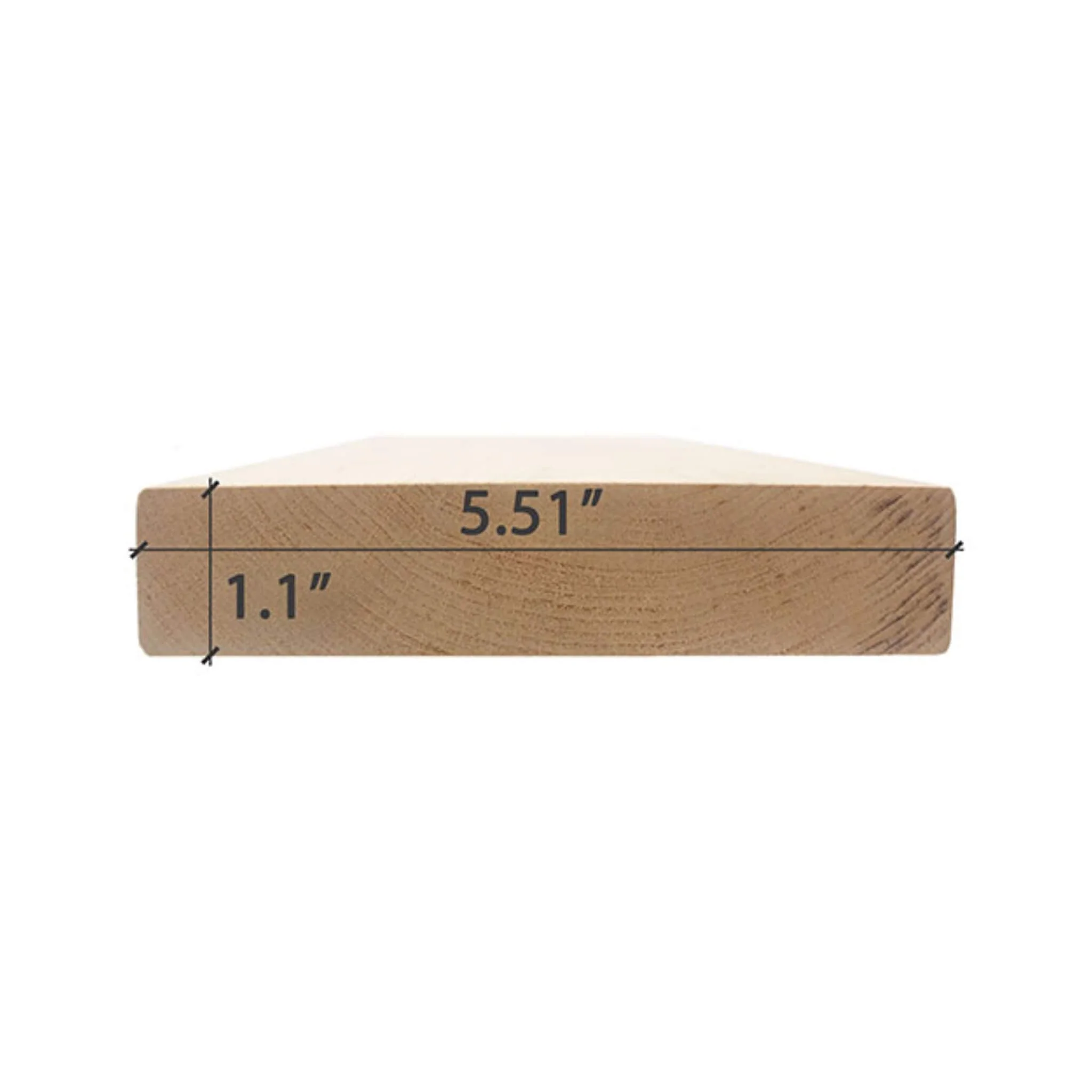 Prosaunas Alder 2X6 S4SEE SHP 4-Sides Eased Edges Sauna Bench Wood [Untreated] (SAK70162) - Image 9