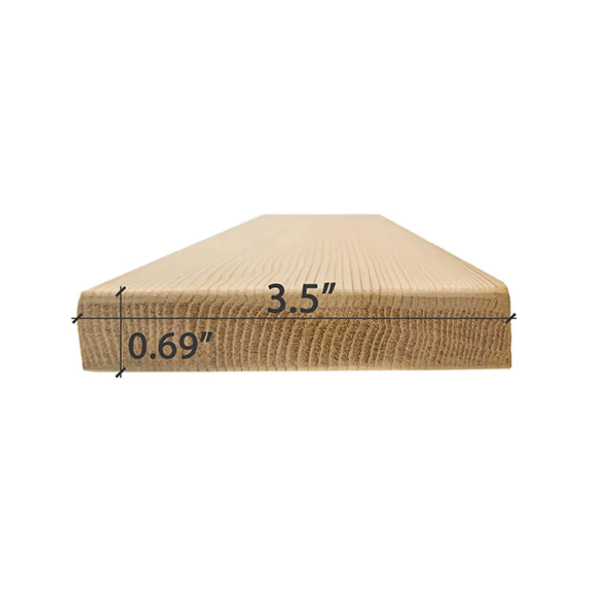 Prosaunas Cedar 1X4 VG S4SEE Vertical Grain Smooth 4-Sides Eased Edges Sauna Bench Wood [WOOD624] (SAK50213) - Image 8