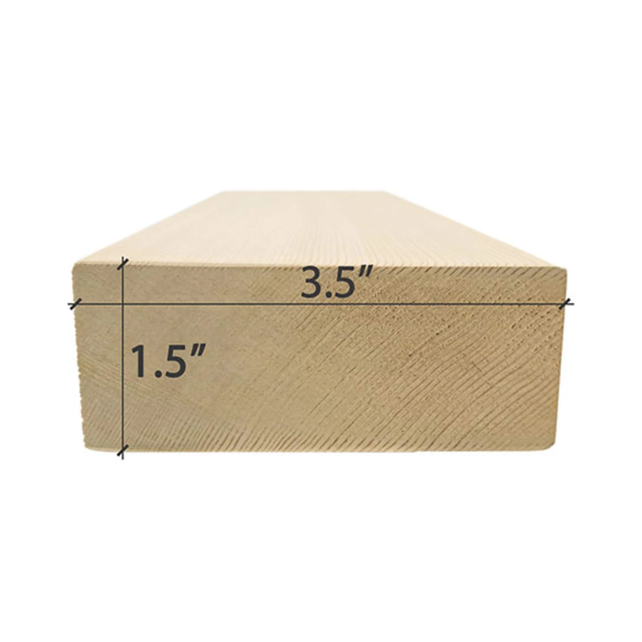 Prosaunas Cedar 2X4 VG S4SEE Eased Edges Sauna Bench Wood [WOOD614] (SAK57421) - Image 9