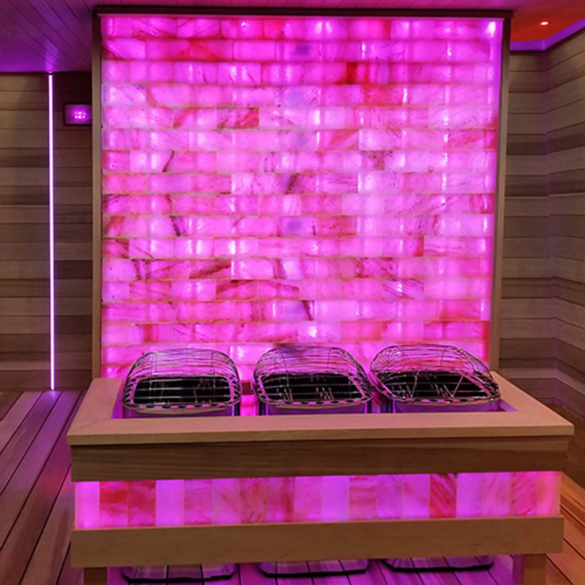 Prosaunas Customizable Himalayan Salt Sauna Wall Kit (SAK32510) - Image 4