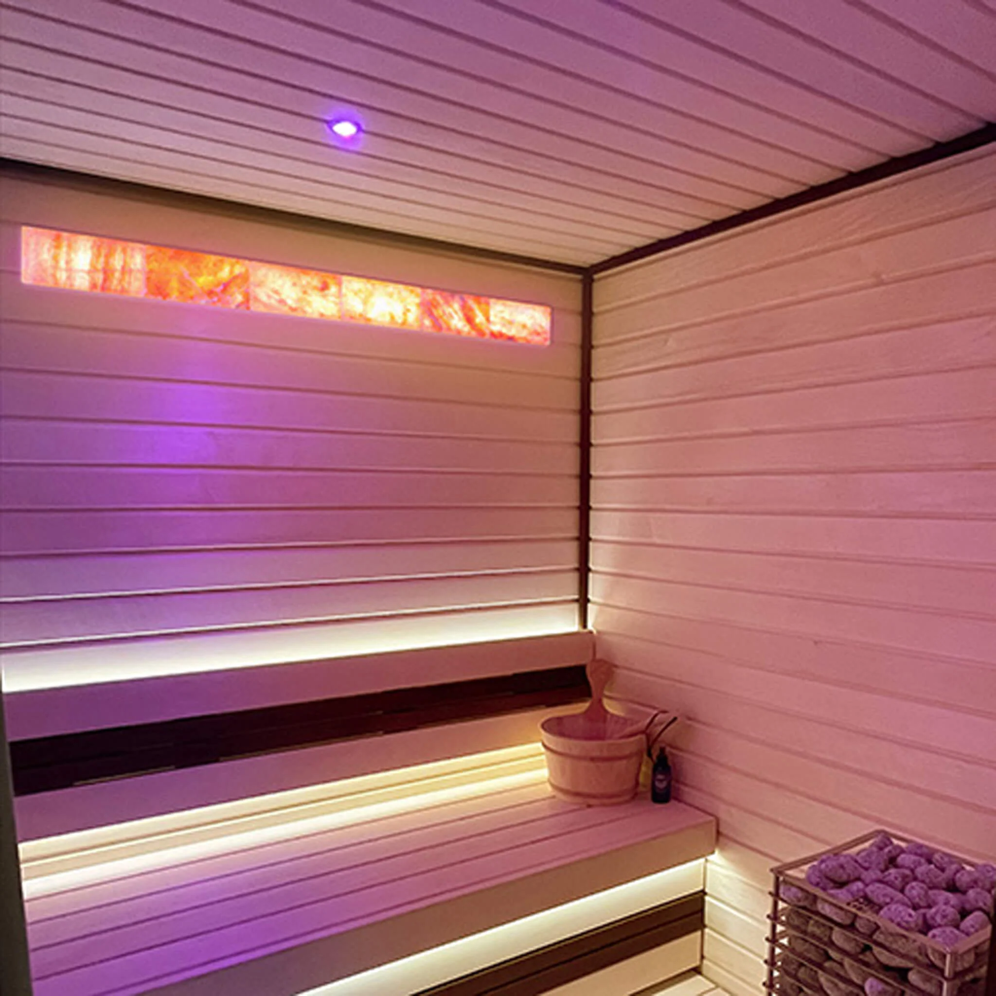 Prosaunas Customizable Small Himalayan Salt Sauna Light Kit (SAK40165) - Image 8