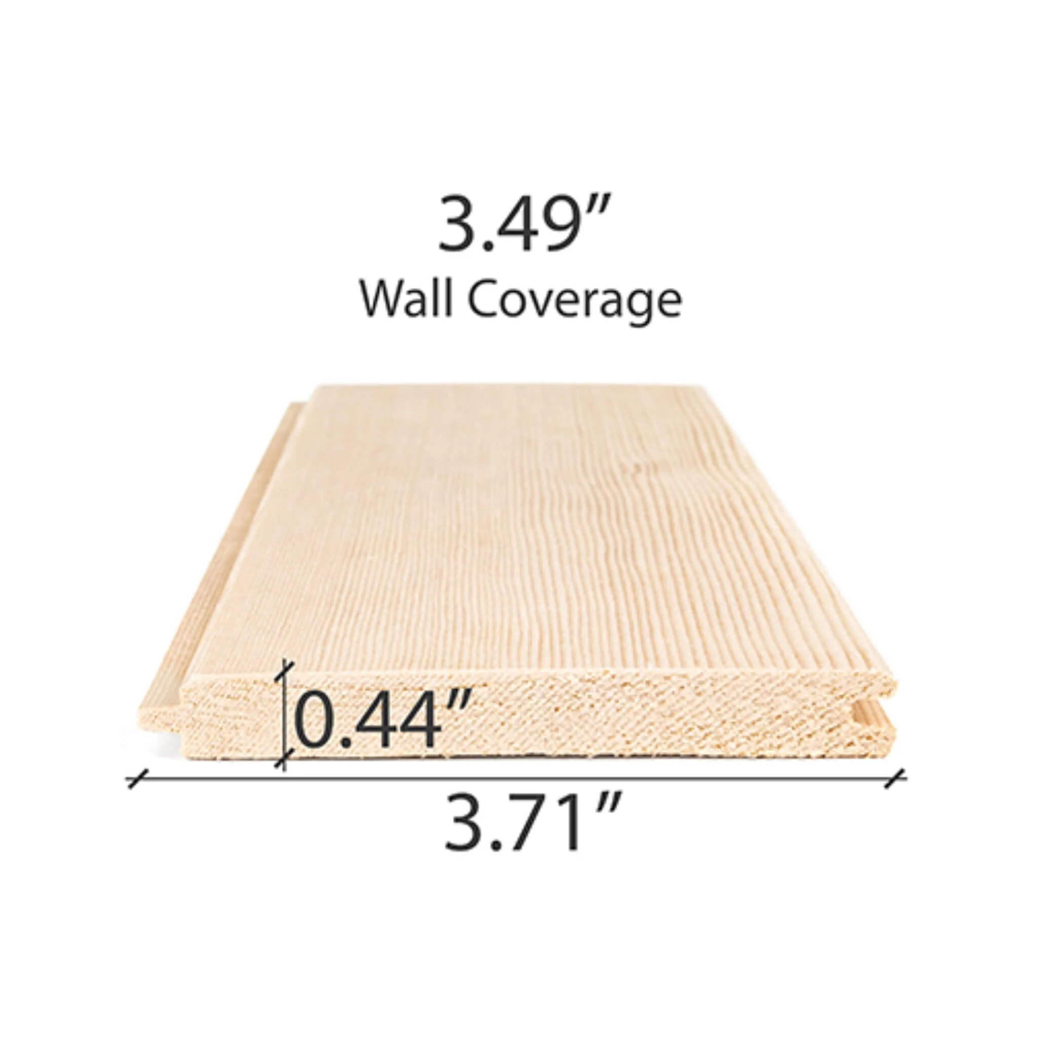 Prosaunas Hemlock 1/2X4 Vertical Grain T&G V2E Sauna Wall Wood [WOOD735] (SAK64039) - Image 14