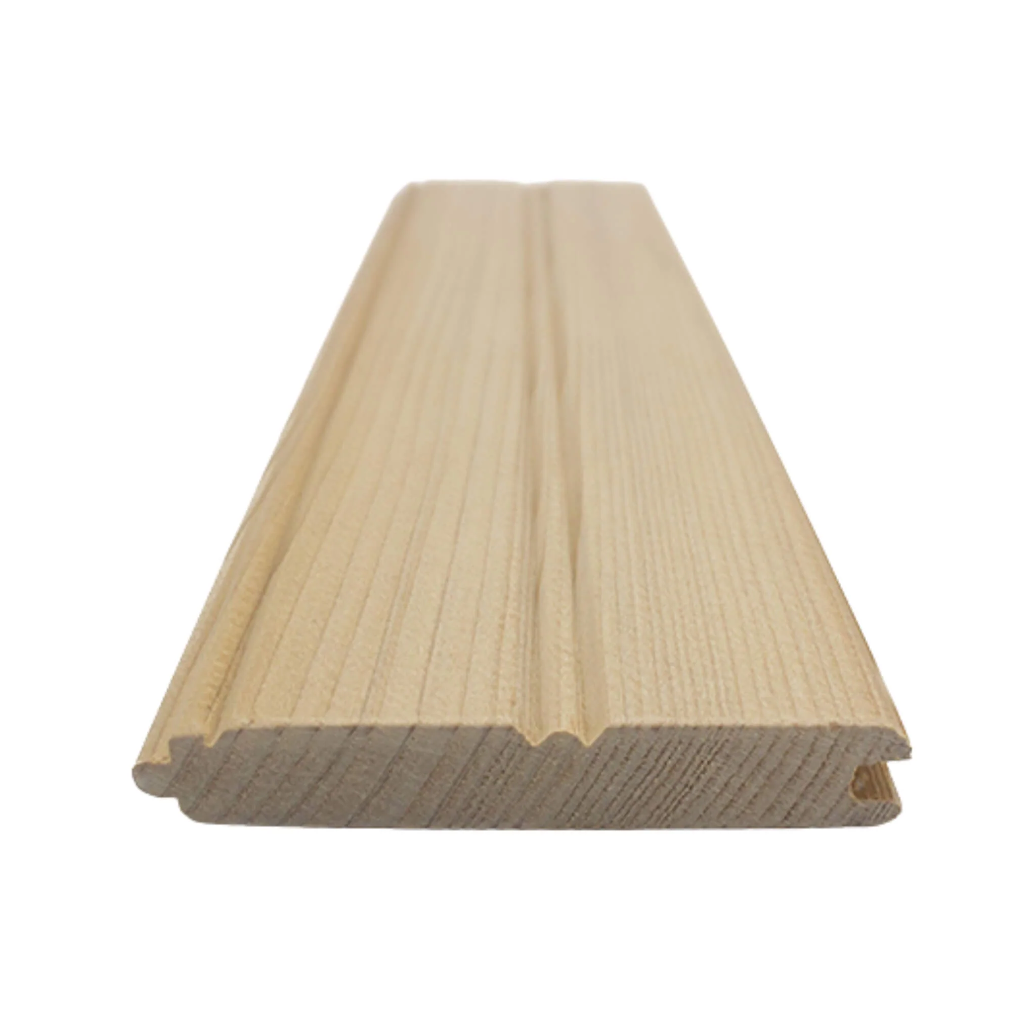 Prosaunas Hemlock 1X4 Vertical Grain T&G V2E Sauna Bench Wood [WOOD631] (SAK97532) - Image 3