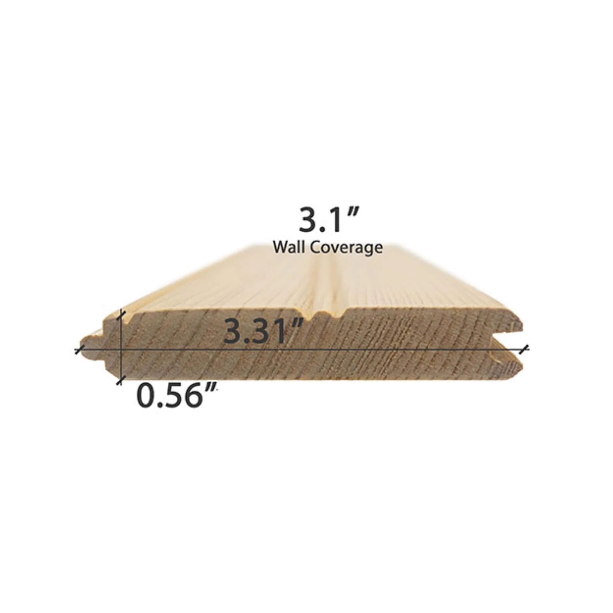 Prosaunas Hemlock 1X4 Vertical Grain T&G V2E Sauna Bench Wood [WOOD631] (SAK97532) - Image 6