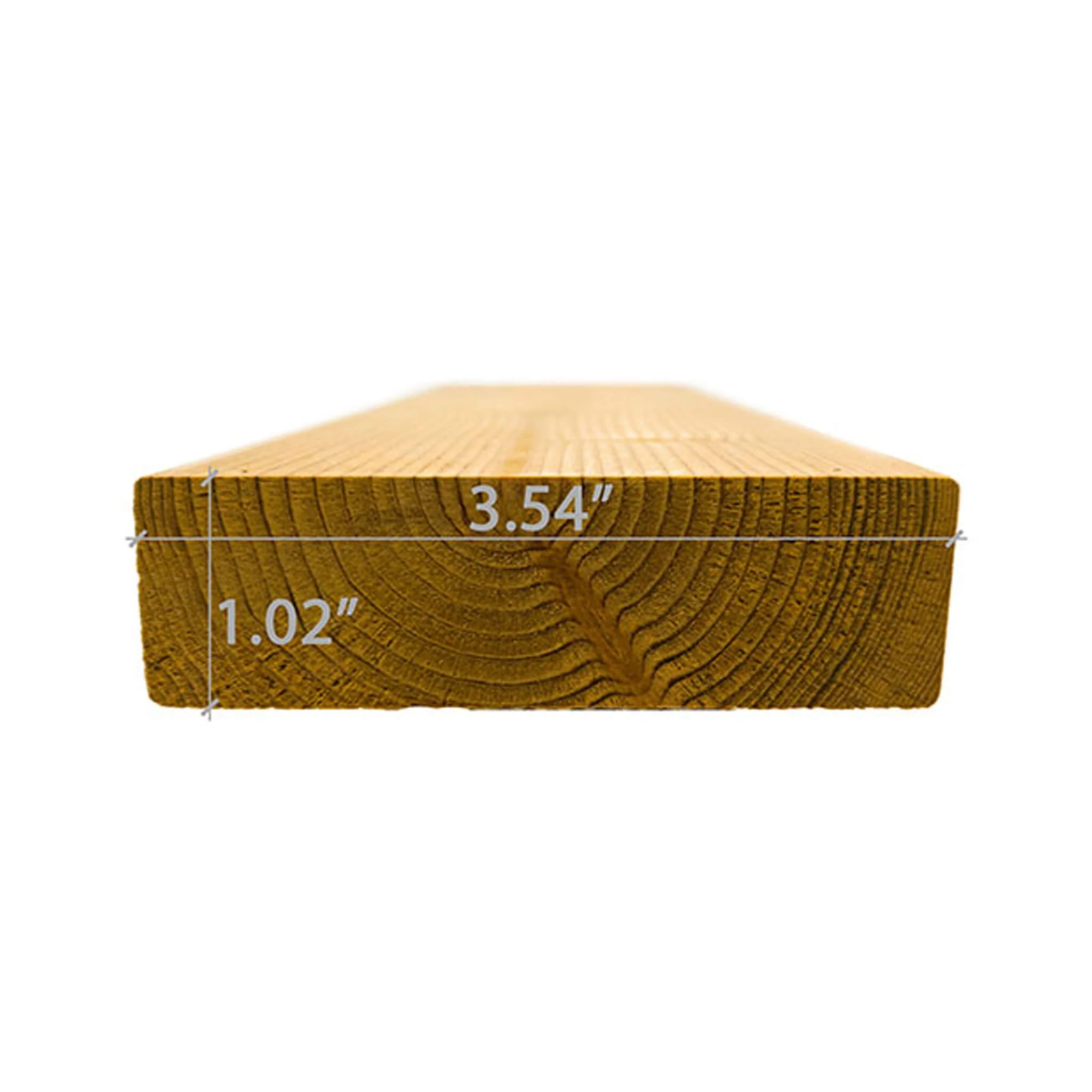 Prosaunas Thermo-Spruce 2X4 S4SEE SHP Sauna Bench Wood (SAK63570) - Image 8