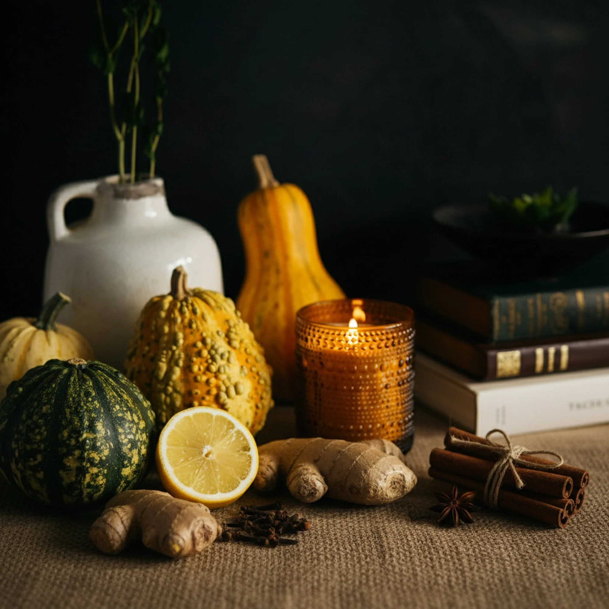 Pumpkin Scented Candle - Aromática - Image 2