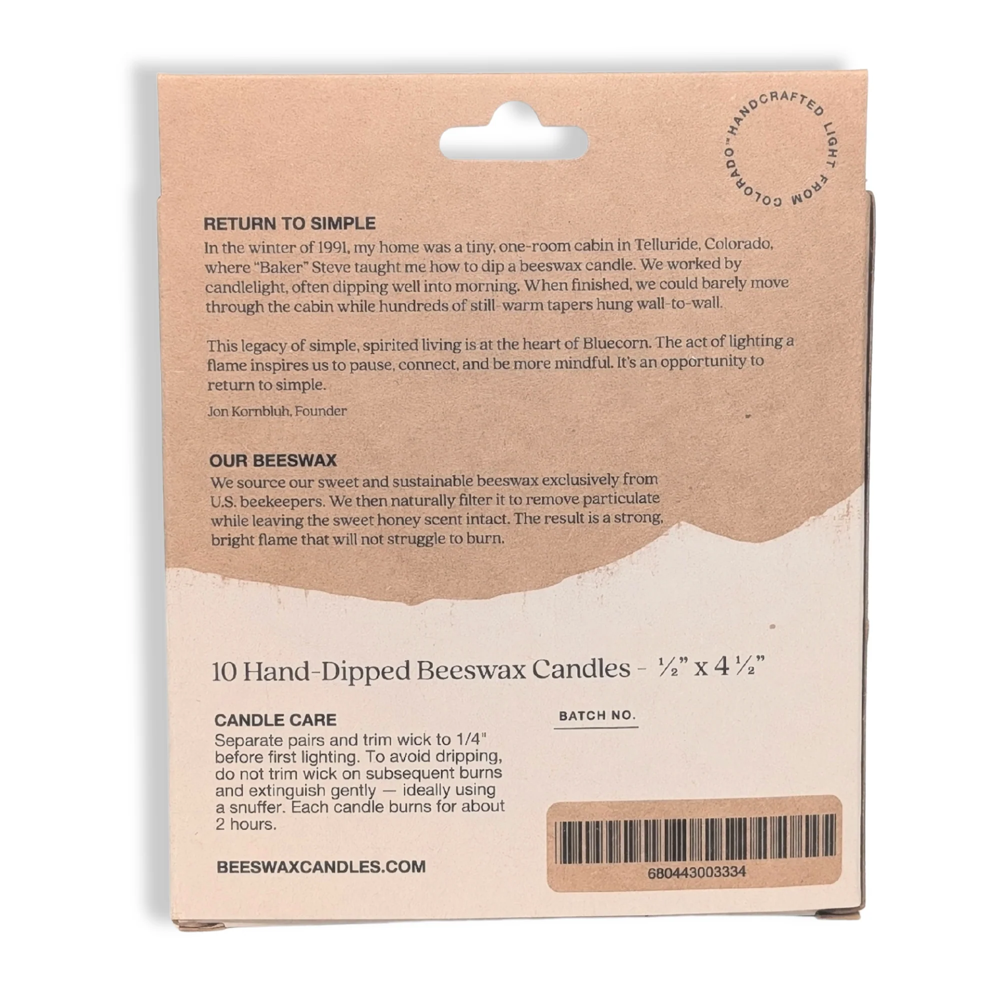 Pure Beeswax - Ceremony & Vigil Mini Taper Candles - Image 7