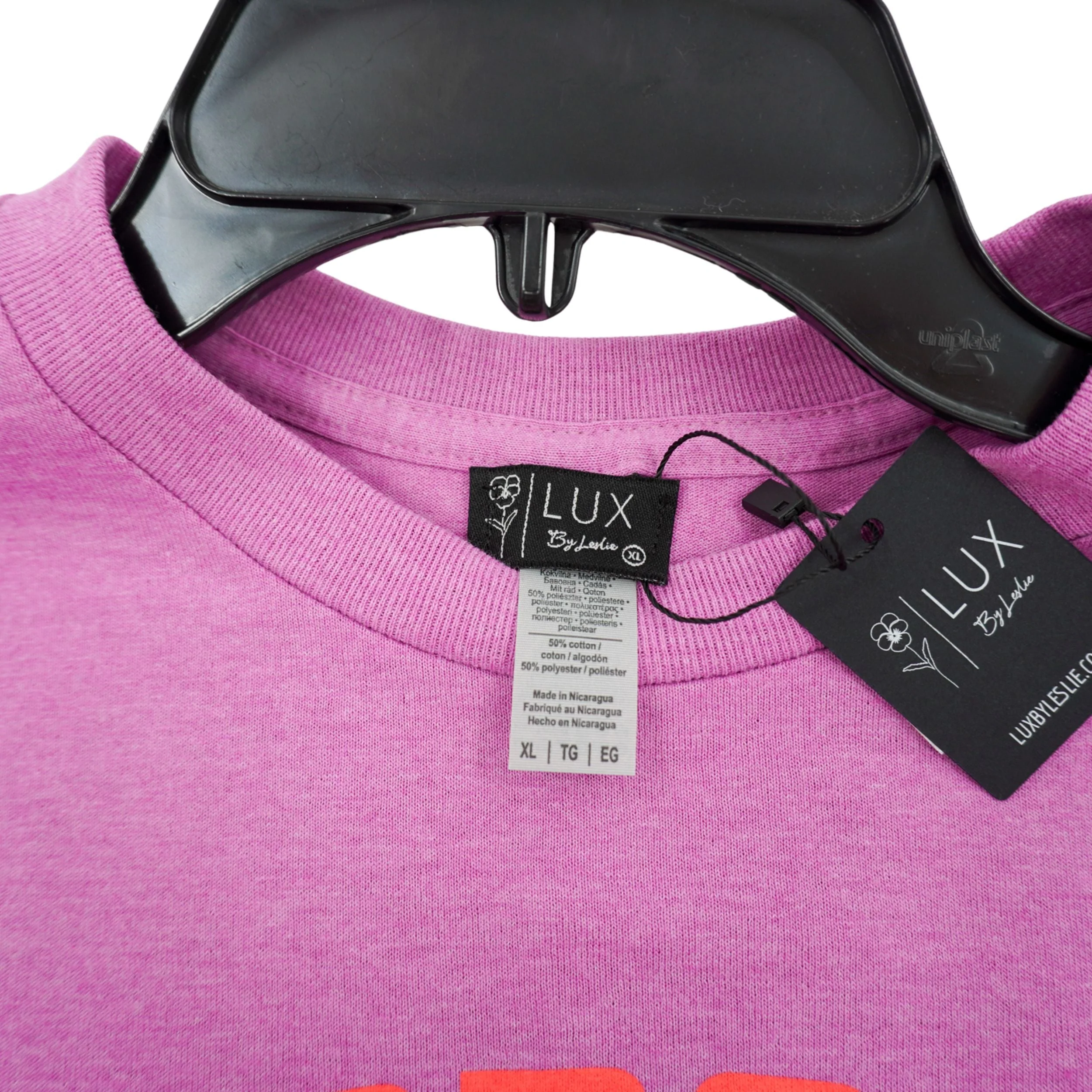 Purple Nebraska Tee | Multiple Sizes | Lux By Leslie - Image 4