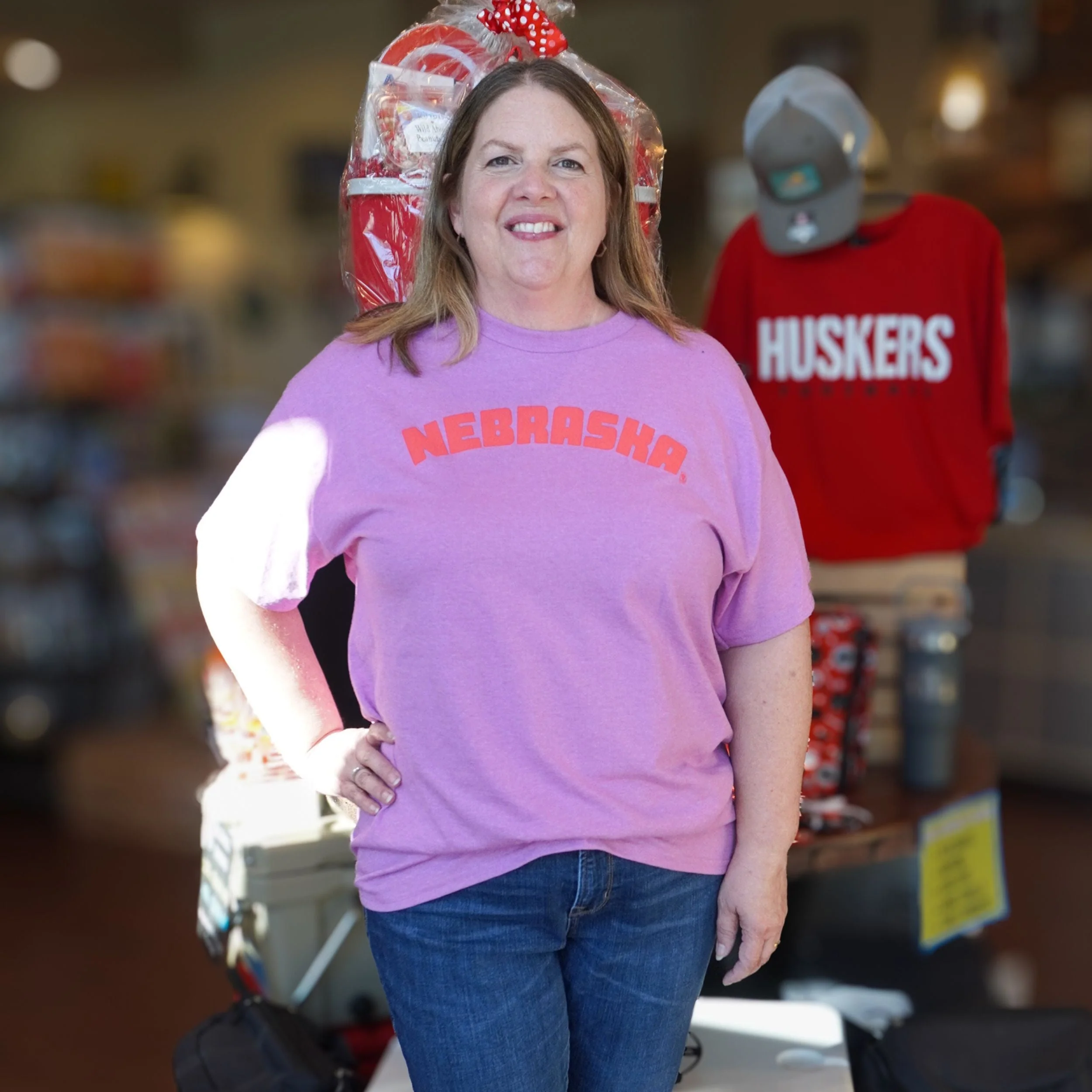Purple Nebraska Tee | Multiple Sizes | Lux By Leslie - Image 7