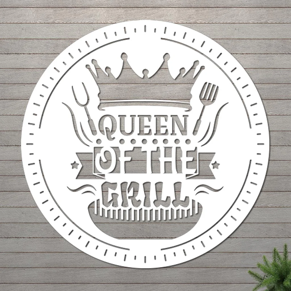 Queen of the Grill Sign - Image 2