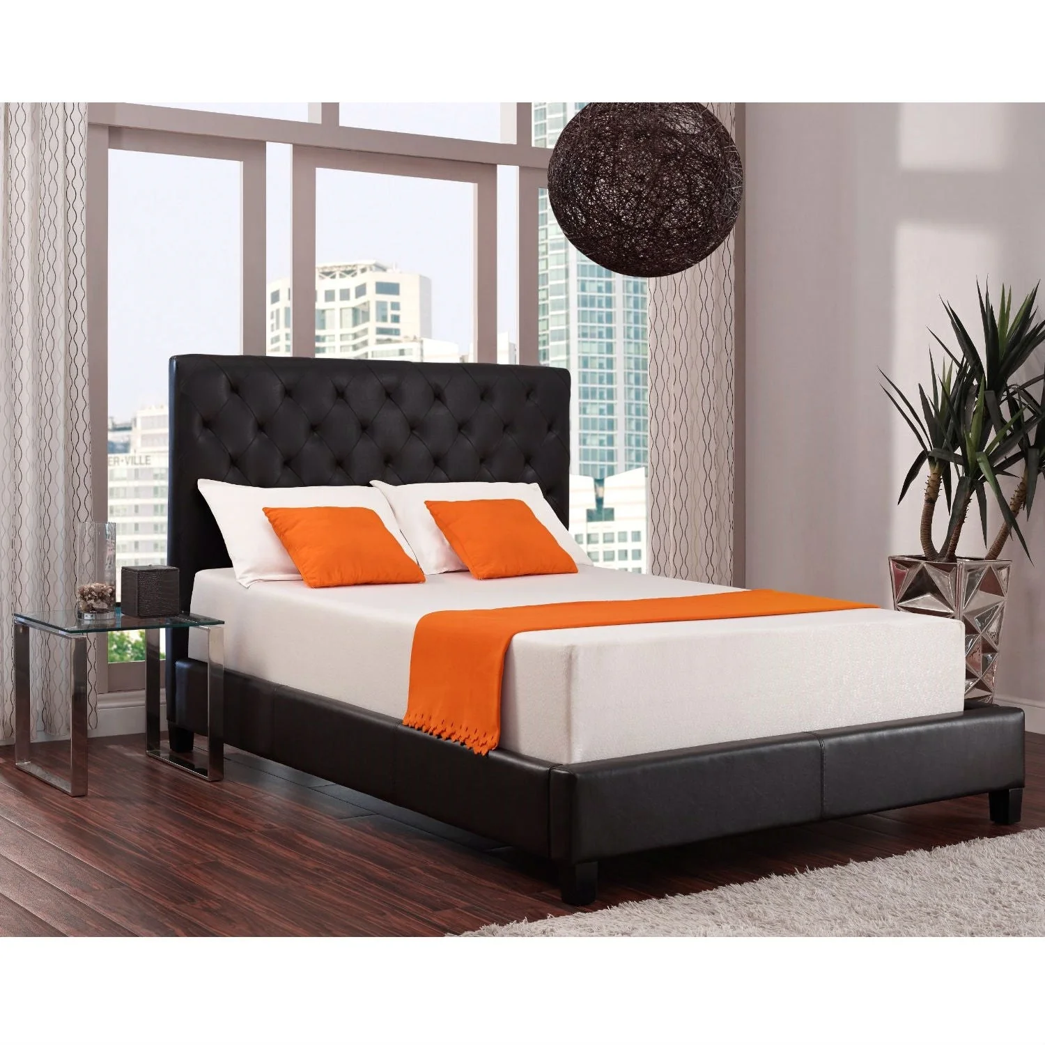 Queen size 12-inch Thick Memory Foam Mattress with Soft Knit Cover - Image 2