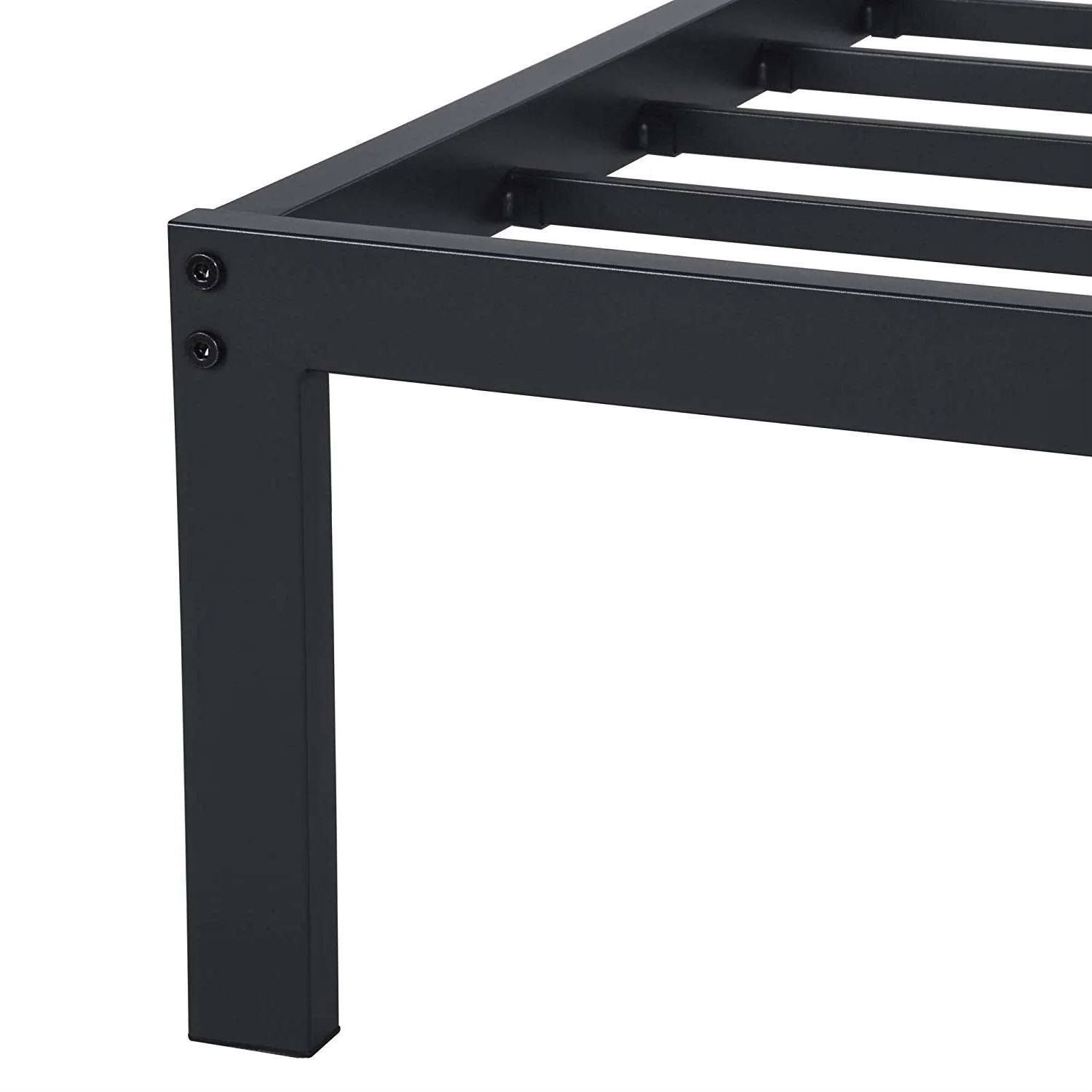 Queen size 16-inch High Heavy Duty Metal Platform Bed Frame - Image 4