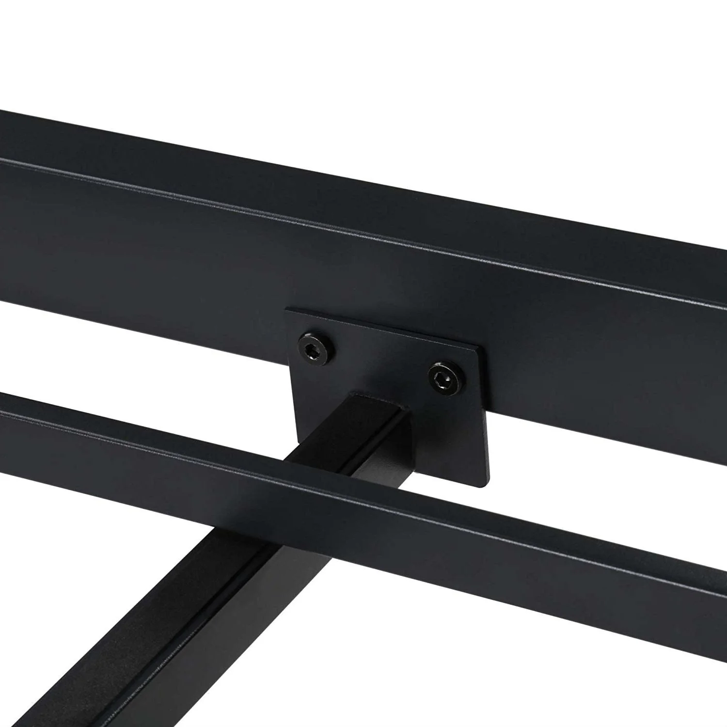 Queen size 16-inch High Heavy Duty Metal Platform Bed Frame - Image 5