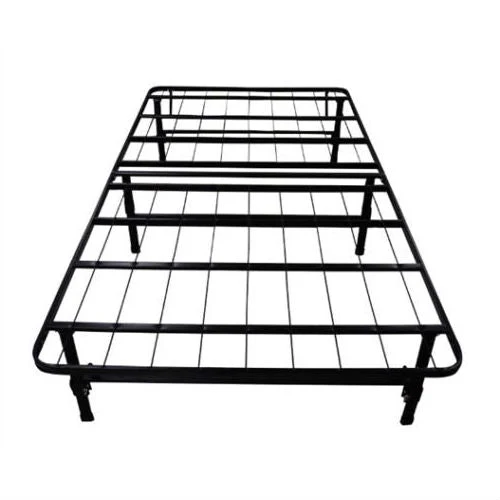 Queen size Black Metal Platform Bed Frame - Image 2