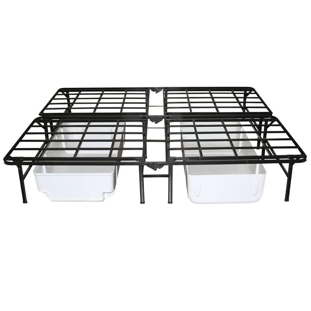 Queen size Heavy Duty Metal Platform Bed Frame - Supports up to 4,400 lbs - Image 2