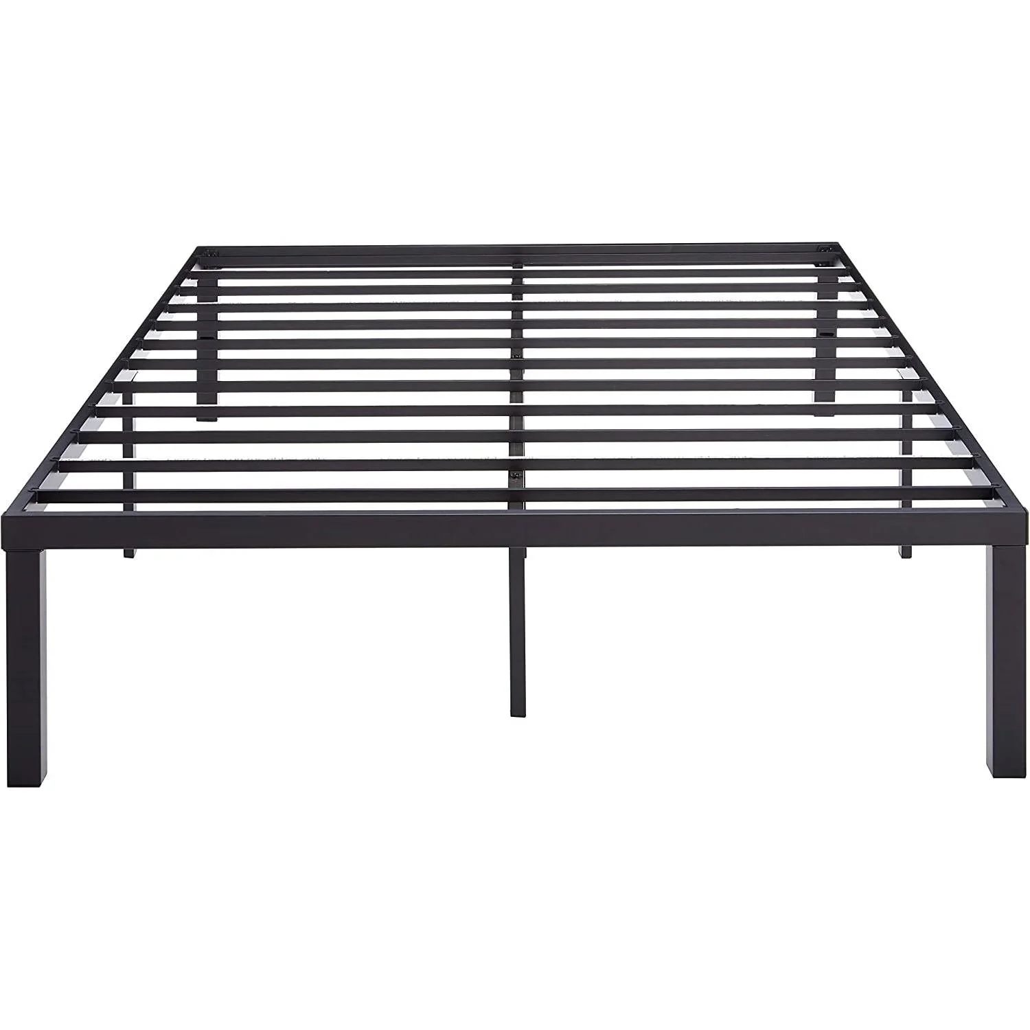 Queen size Modern 16-inch Heavy Steel Metal Platform Bed Frame - Image 2
