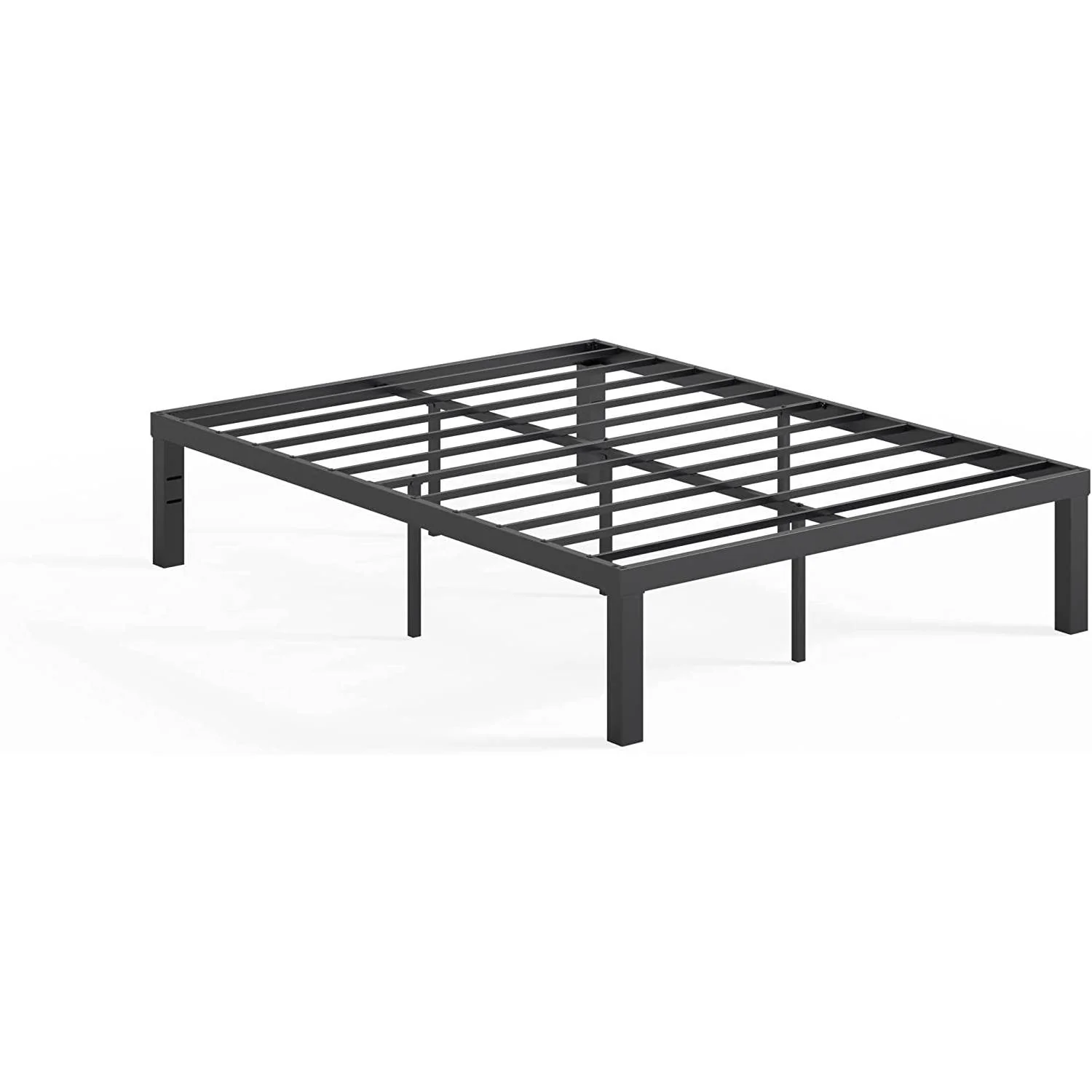 Queen size Modern 16-inch Heavy Steel Metal Platform Bed Frame - Image 4
