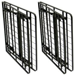 Queen-size Steel Folding Metal Platform Bed Frame - Image 3