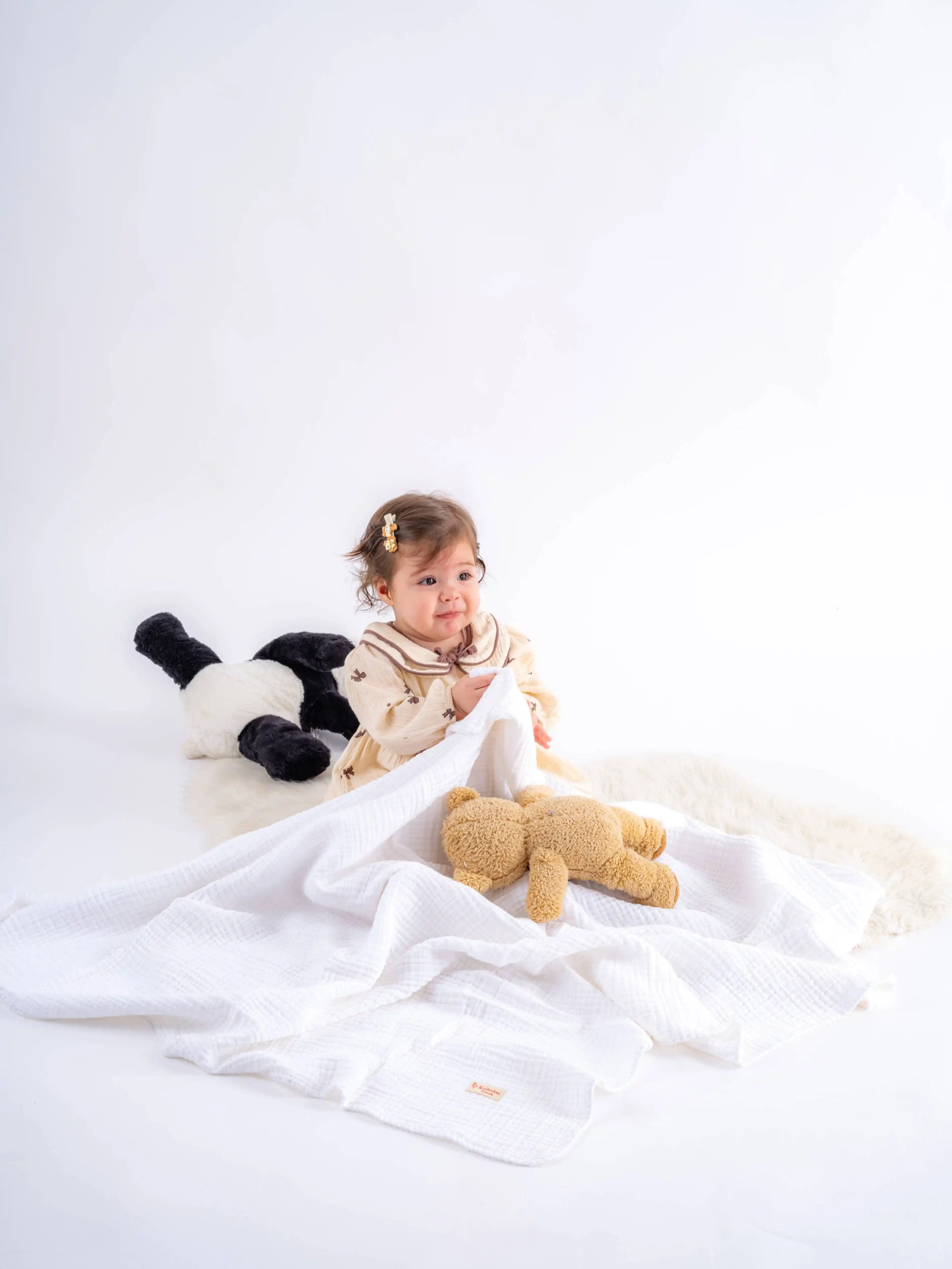 Quilted 4 Layers Muslin Blanket - Image 16