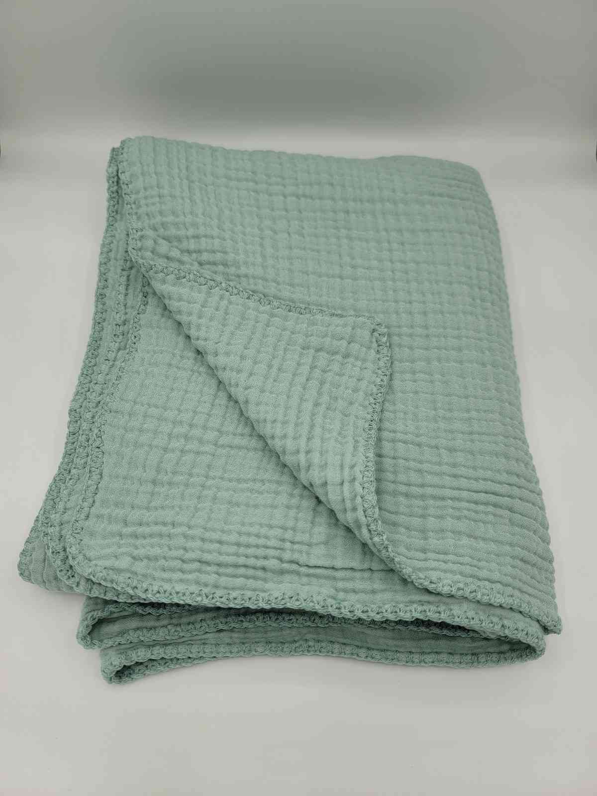 Quilted 4 Layers Muslin Blanket - Image 7