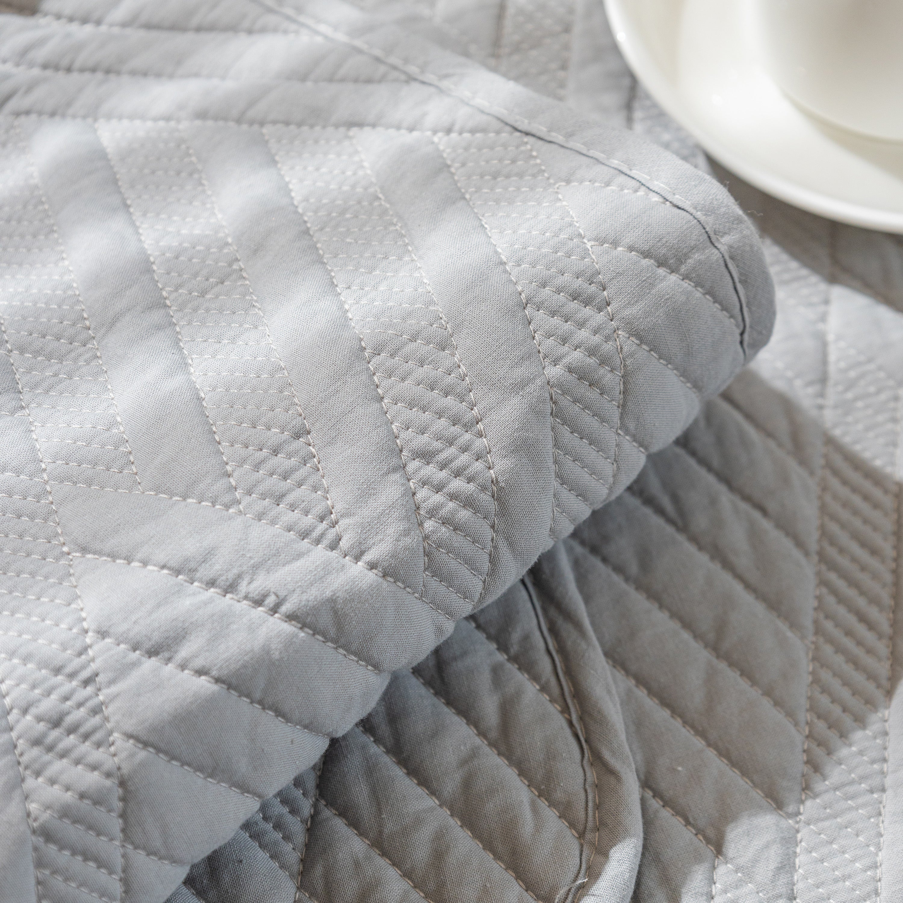 Quilted Geometric Cotton Sofa Cover, Non-Slip & Thick Padded Furniture Covers - Image 43