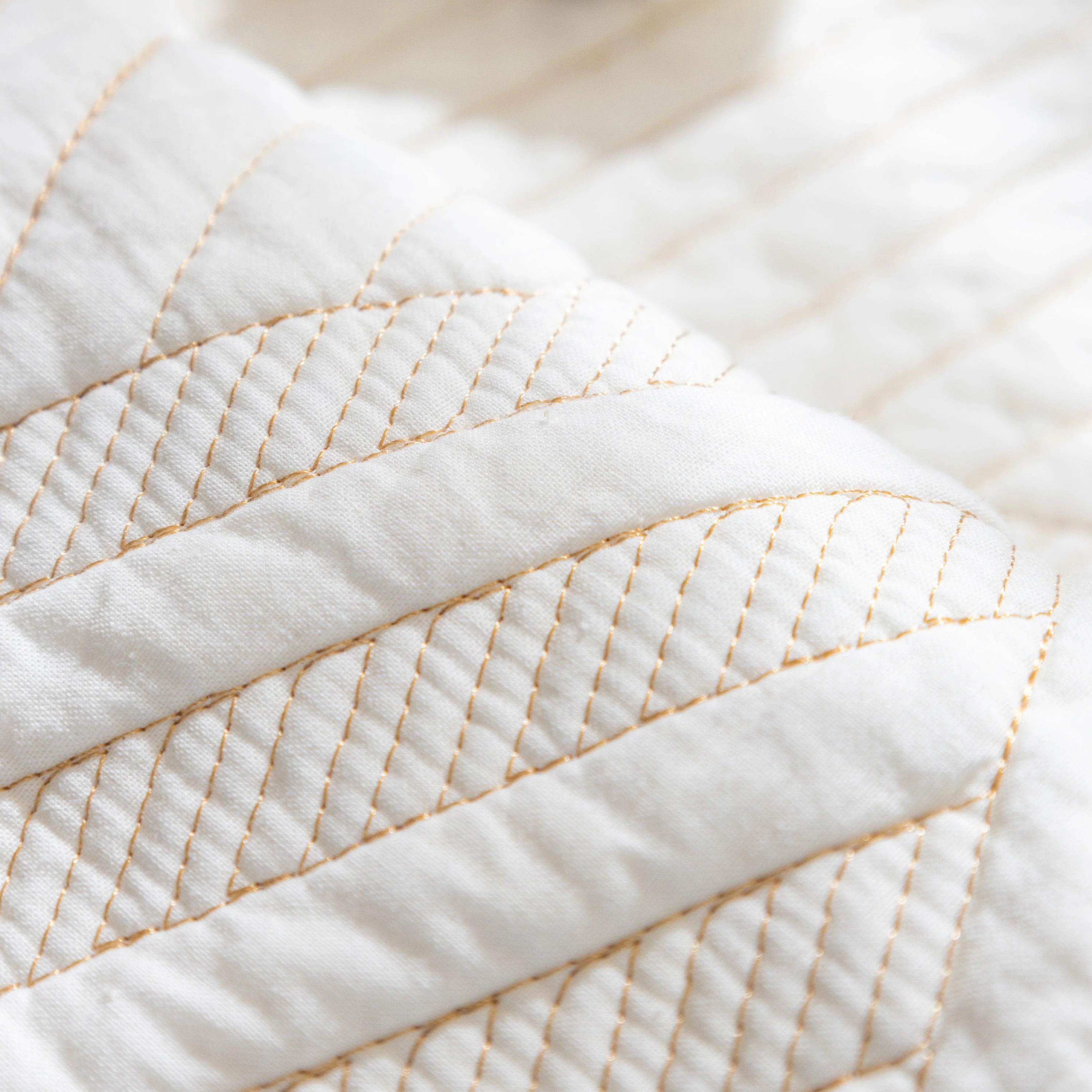 Quilted Geometric Cotton Sofa Cover, Non-Slip & Thick Padded Furniture Covers - Image 6