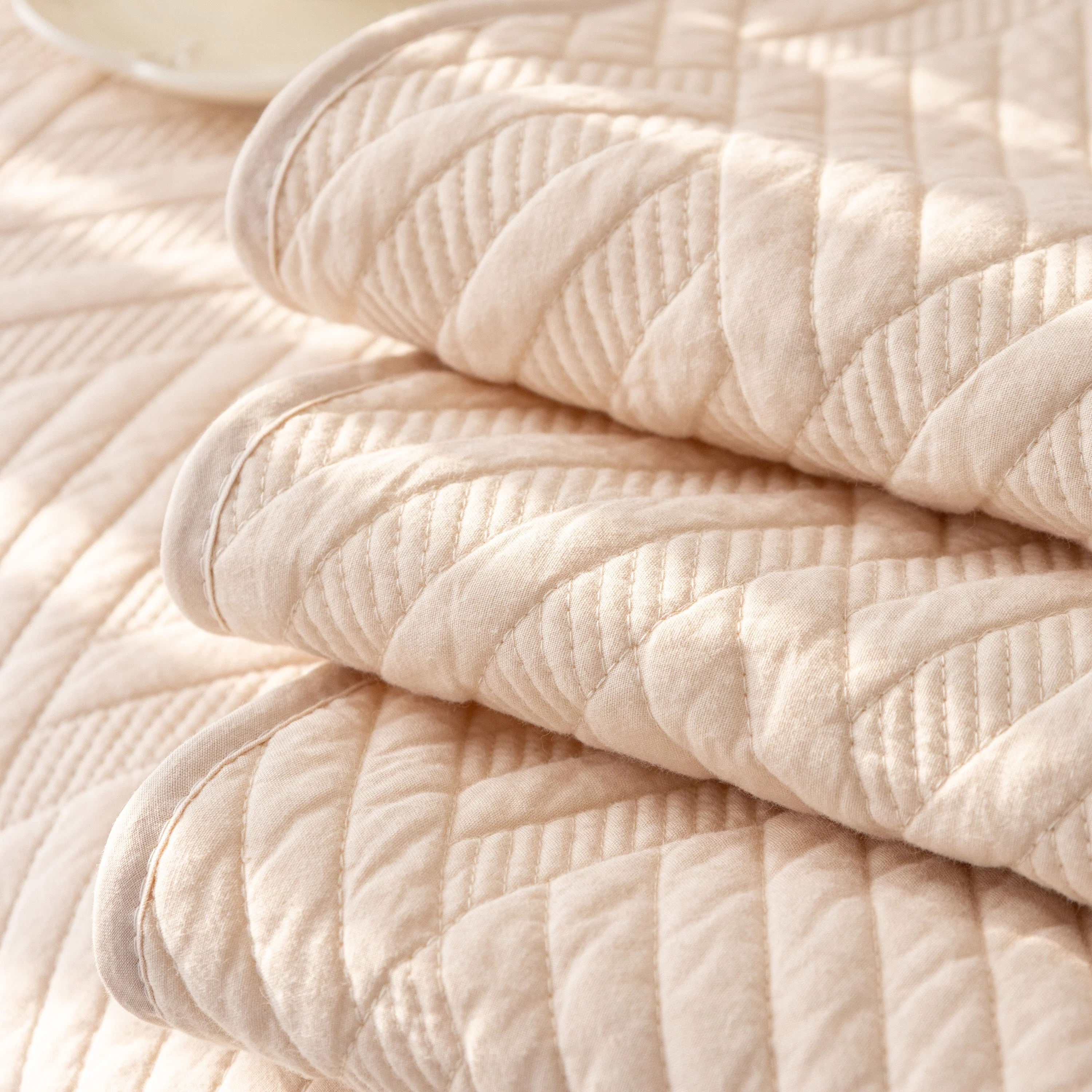 Quilted Geometric Cotton Sofa Cover, Non-Slip & Thick Padded Furniture Covers - Image 79
