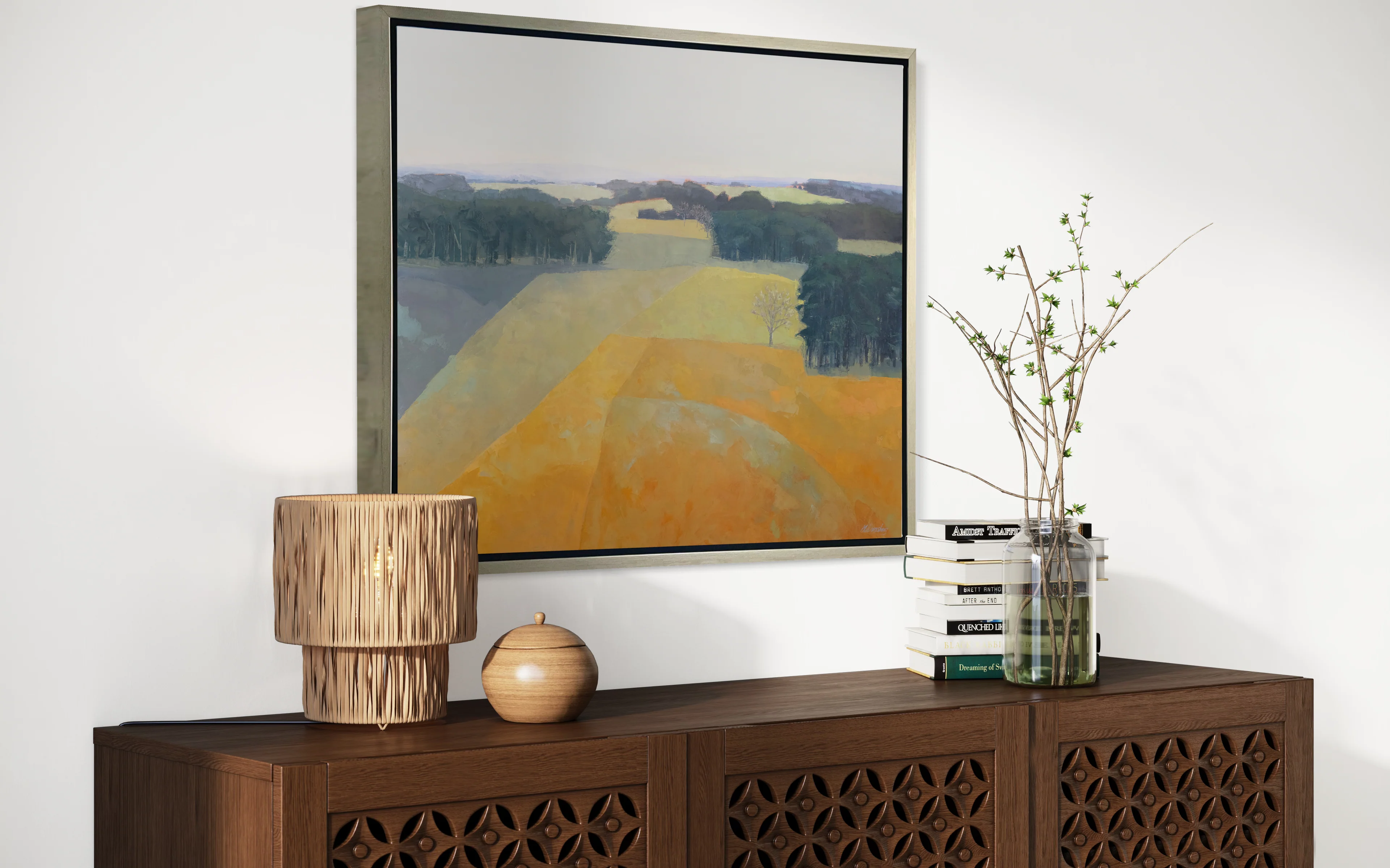 Quinacridone Glow - Limited Edition Canvas Print - Image 2