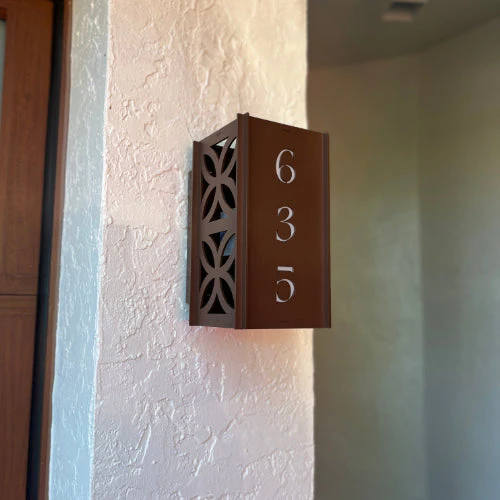 RadiantLight Address Marker Wall Sconces - Outdoor Wall Lights - Image 8
