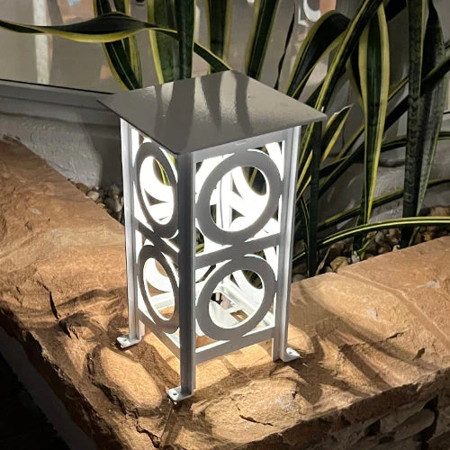 RadiantLight Circles Breeze Block Landscape Light - Garden Light