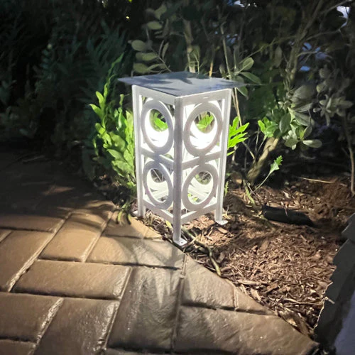 RadiantLight Circles Breeze Block Landscape Light - Garden Light - Image 3