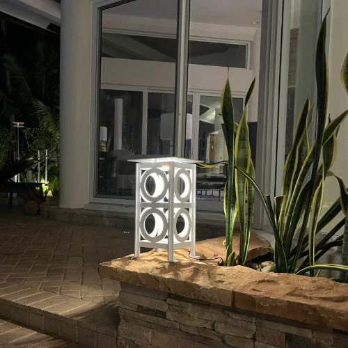 RadiantLight Circles Breeze Block Landscape Light - Garden Light - Image 7