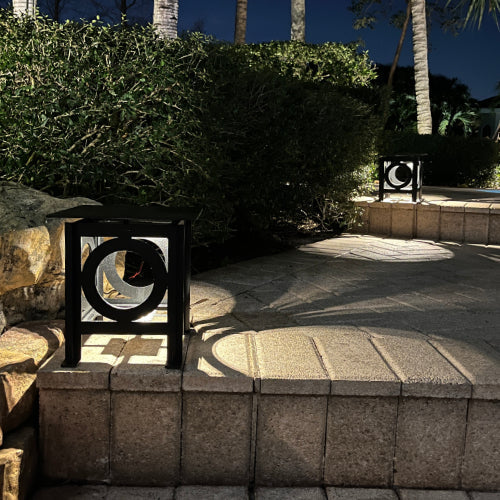 RadiantLight Circles Breeze Block Landscape Light - Garden Light - Image 8
