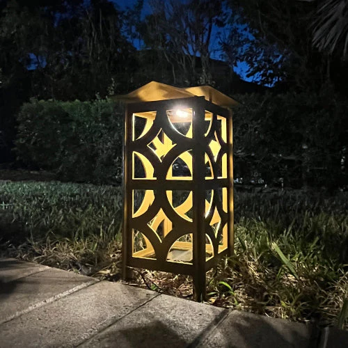 RadiantLight Diamond Breeze Block Landscape Light - Garden Light - Image 2