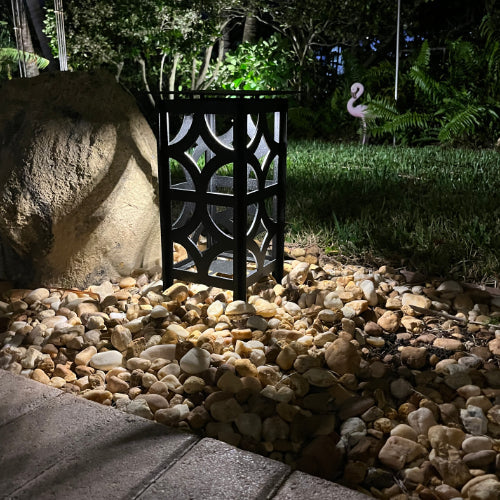 RadiantLight Diamond Breeze Block Landscape Light - Garden Light - Image 3