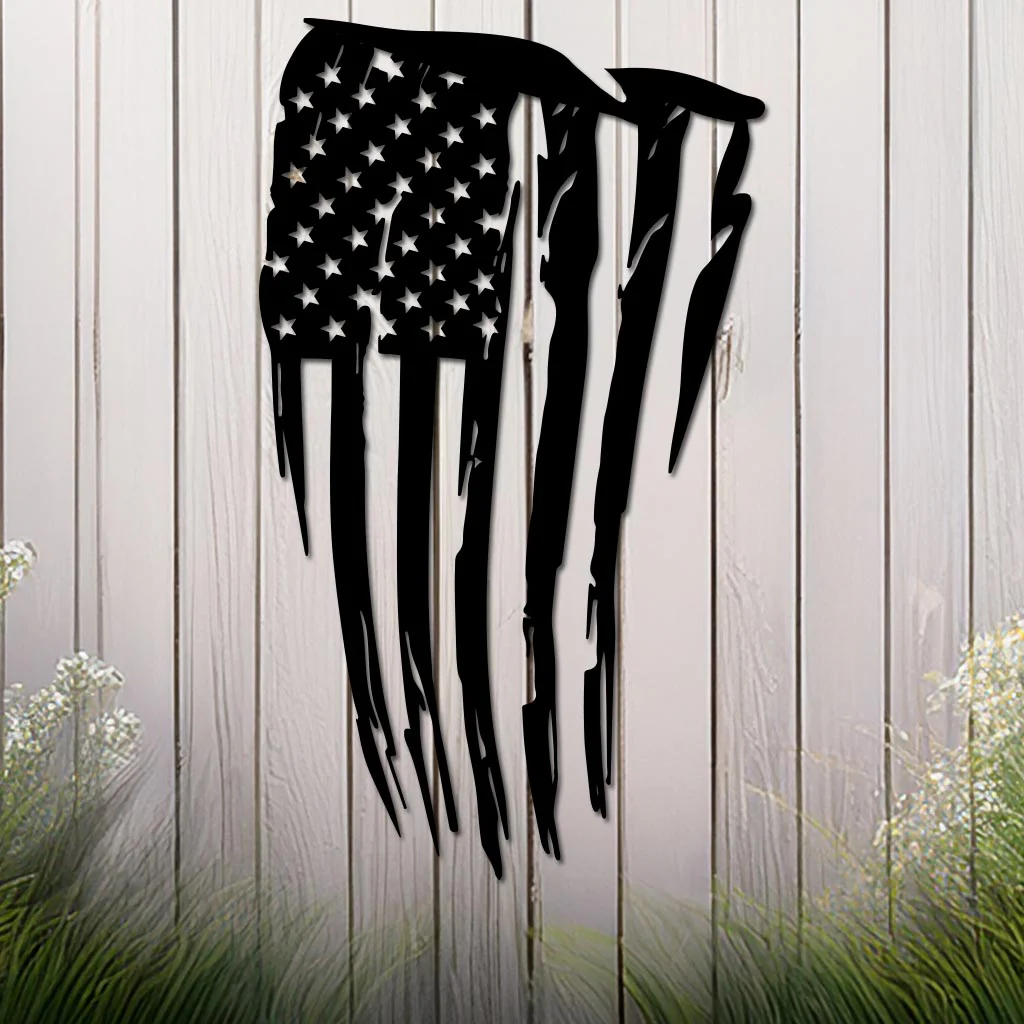Ragged American Flag - Image 3