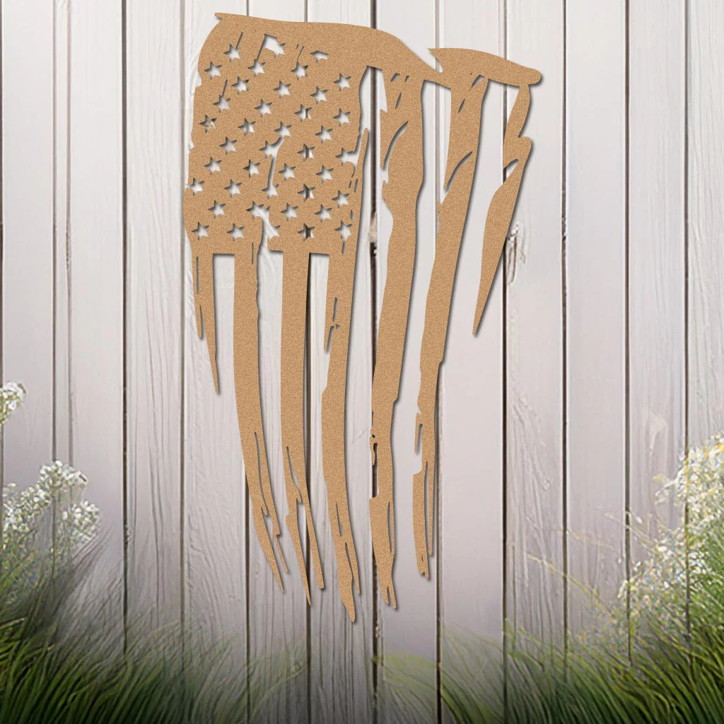 Ragged American Flag - Image 4