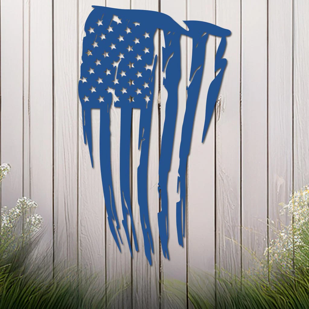 Ragged American Flag - Image 8