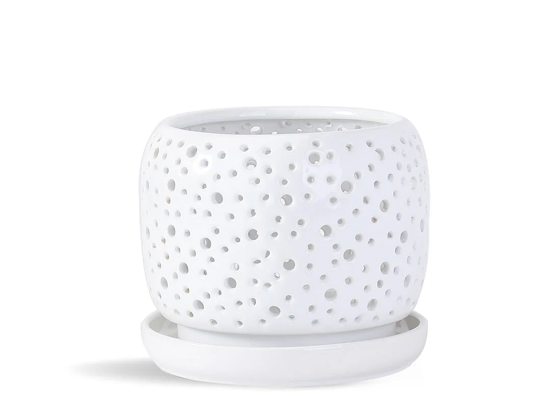 Rain Drop Orchid Planter-Pastel By Plantatorem - Image 5