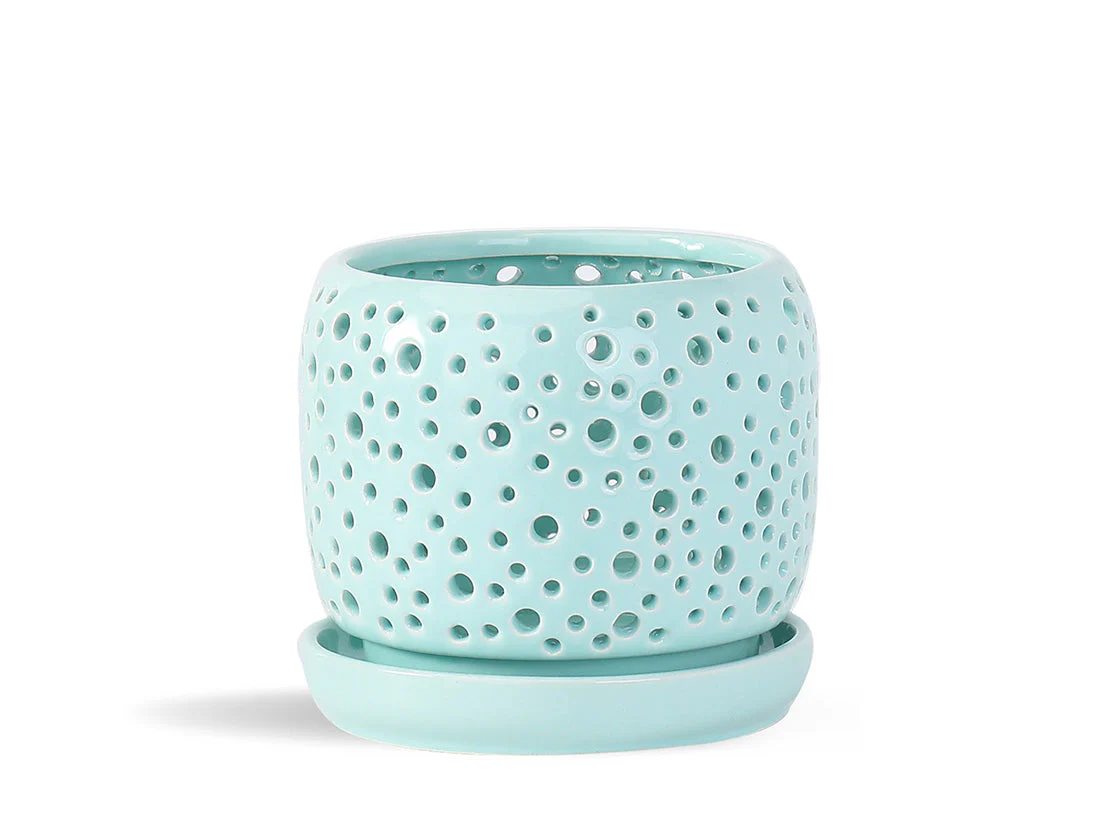 Rain Drop Orchid Planter-Pastel By Plantatorem - Image 6