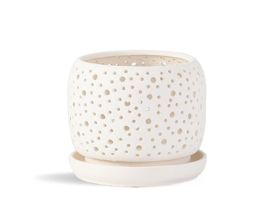 Rain Drop Orchid Planter-Sand By Plantatorem - Image 6