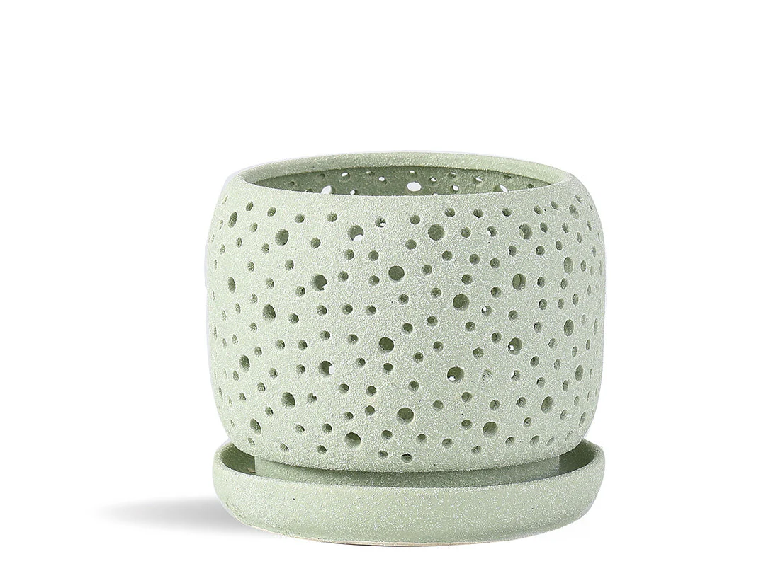 Rain Drop Orchid Planter-Sand By Plantatorem - Image 9