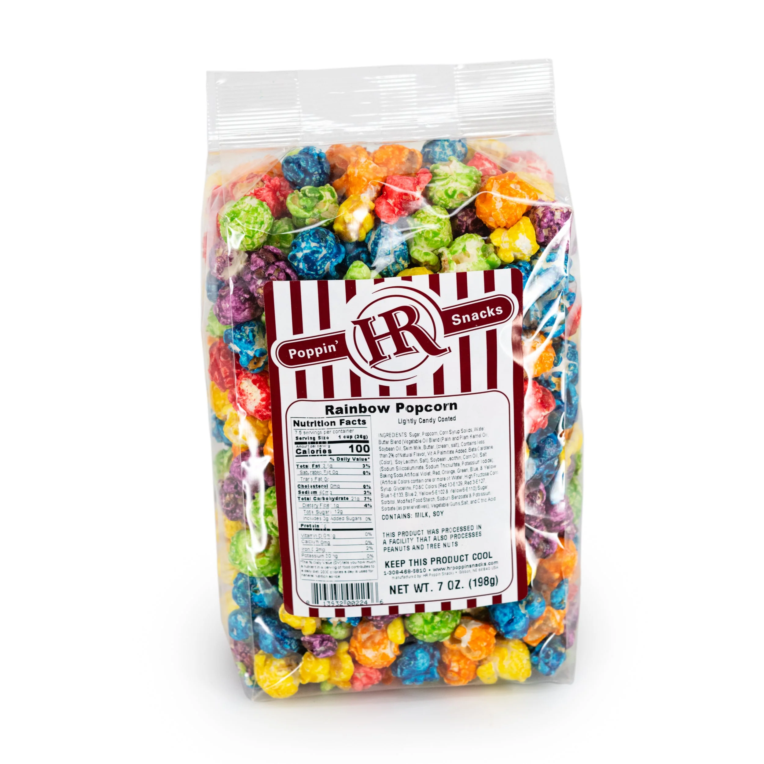 Rainbow Popcorn | Pack of 2 | 7 oz | HR Poppin' Snacks - Image 2