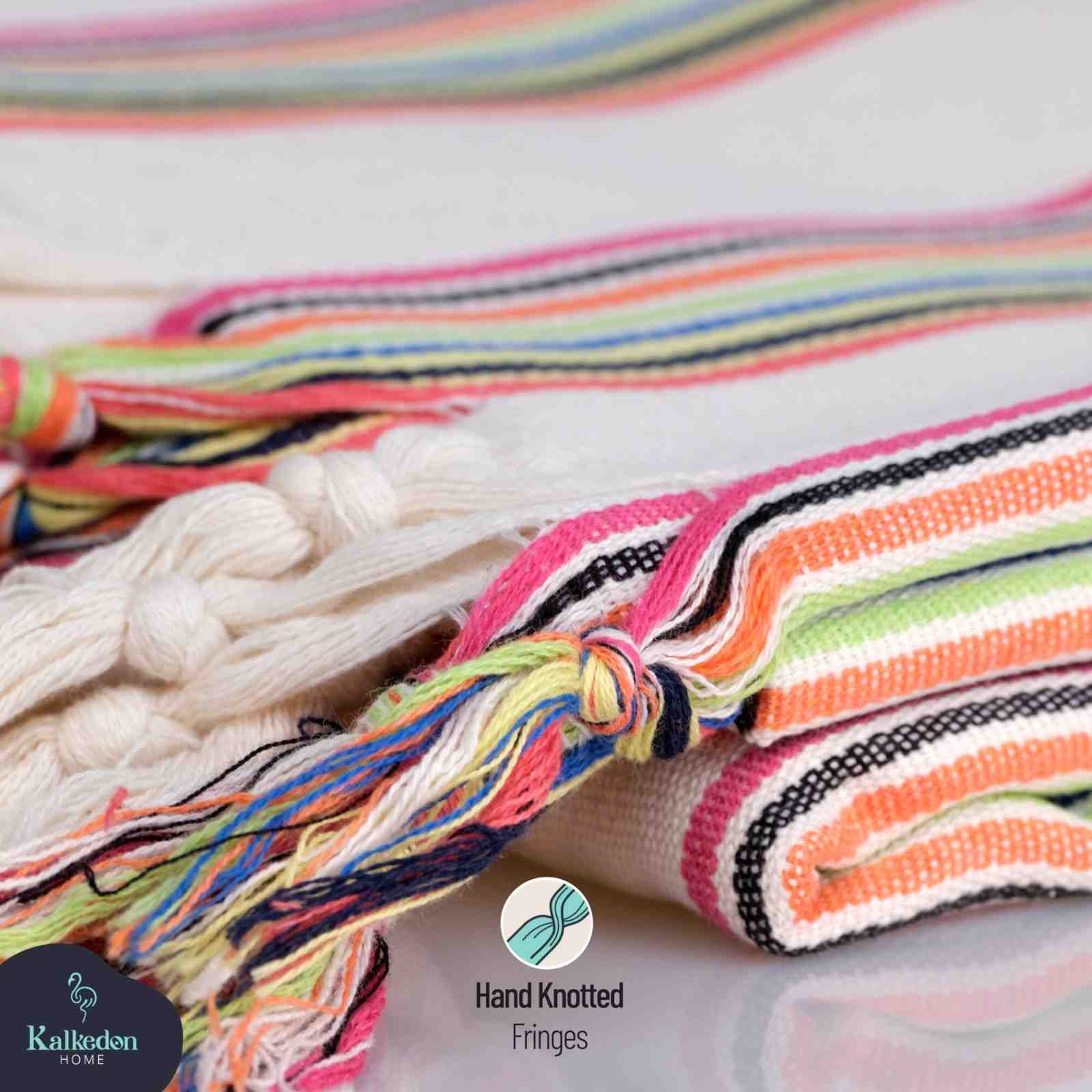 Rainbow Turkish Blanket - Image 5