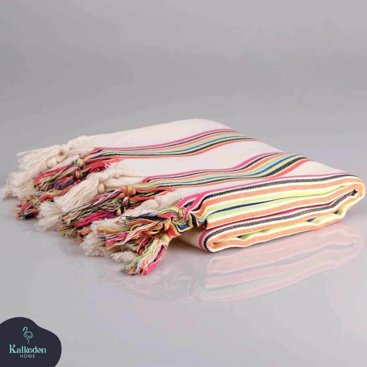 Rainbow Turkish Blanket - Image 7
