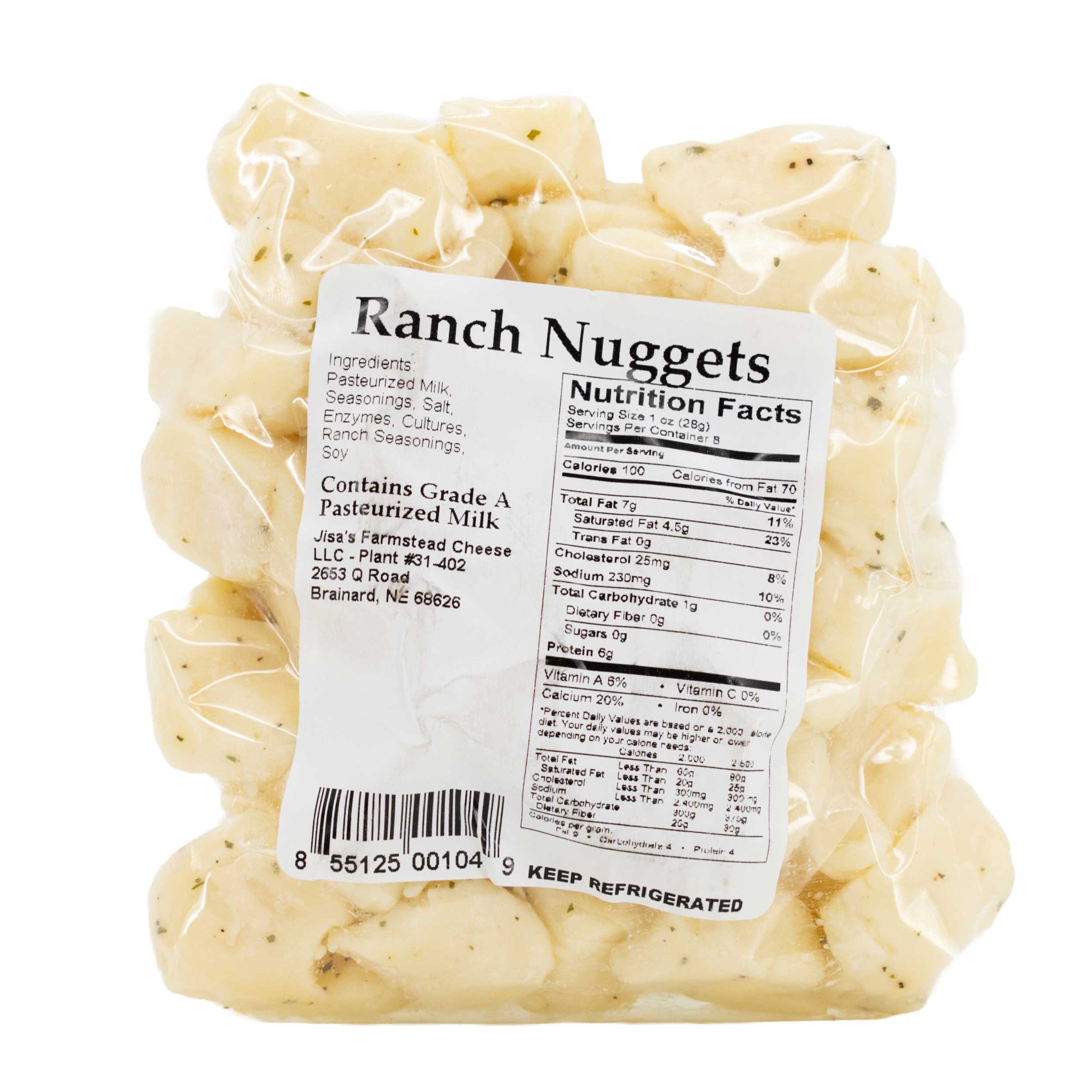 Ranch Cheese Nuggets | Pack of 3 | 8 oz | Jisa's Farmstead Cheese - Image 3